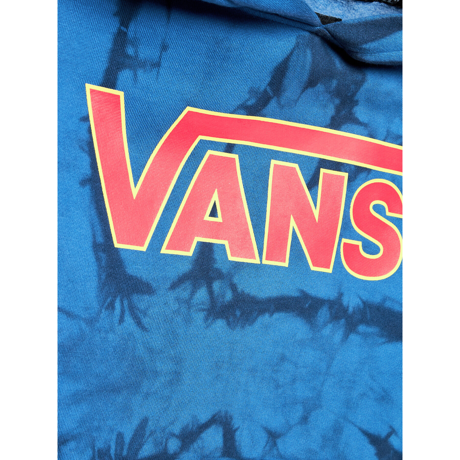 Vans Bluză SAILOR MOON Fleece Tie Dye VN0000AT Albastru Regular Fit - Pled.ro