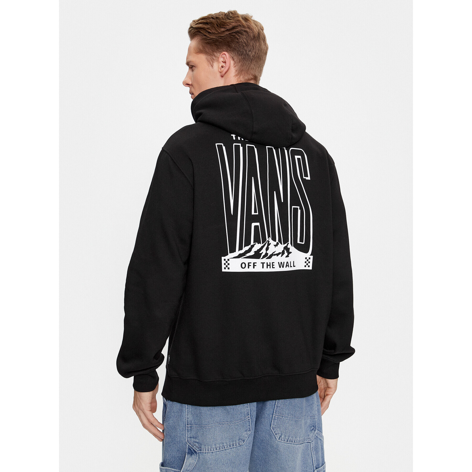 Vans Bluză Tall Views Po VN000AB2BLK1 Negru Classic Fit - Pled.ro