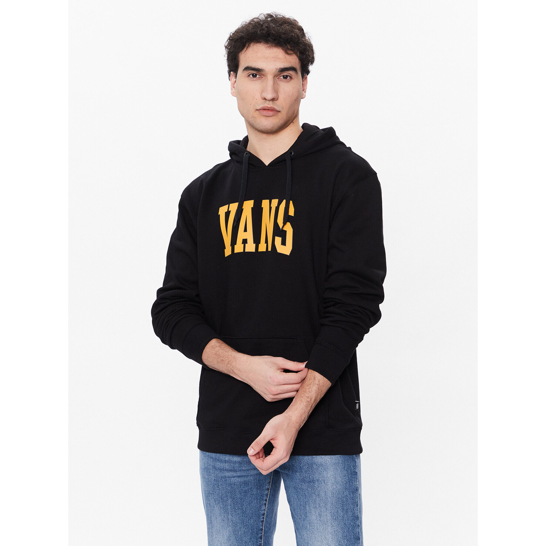 Vans Bluză Varsity VN0007W6 Negru Regular Fit - Pled.ro