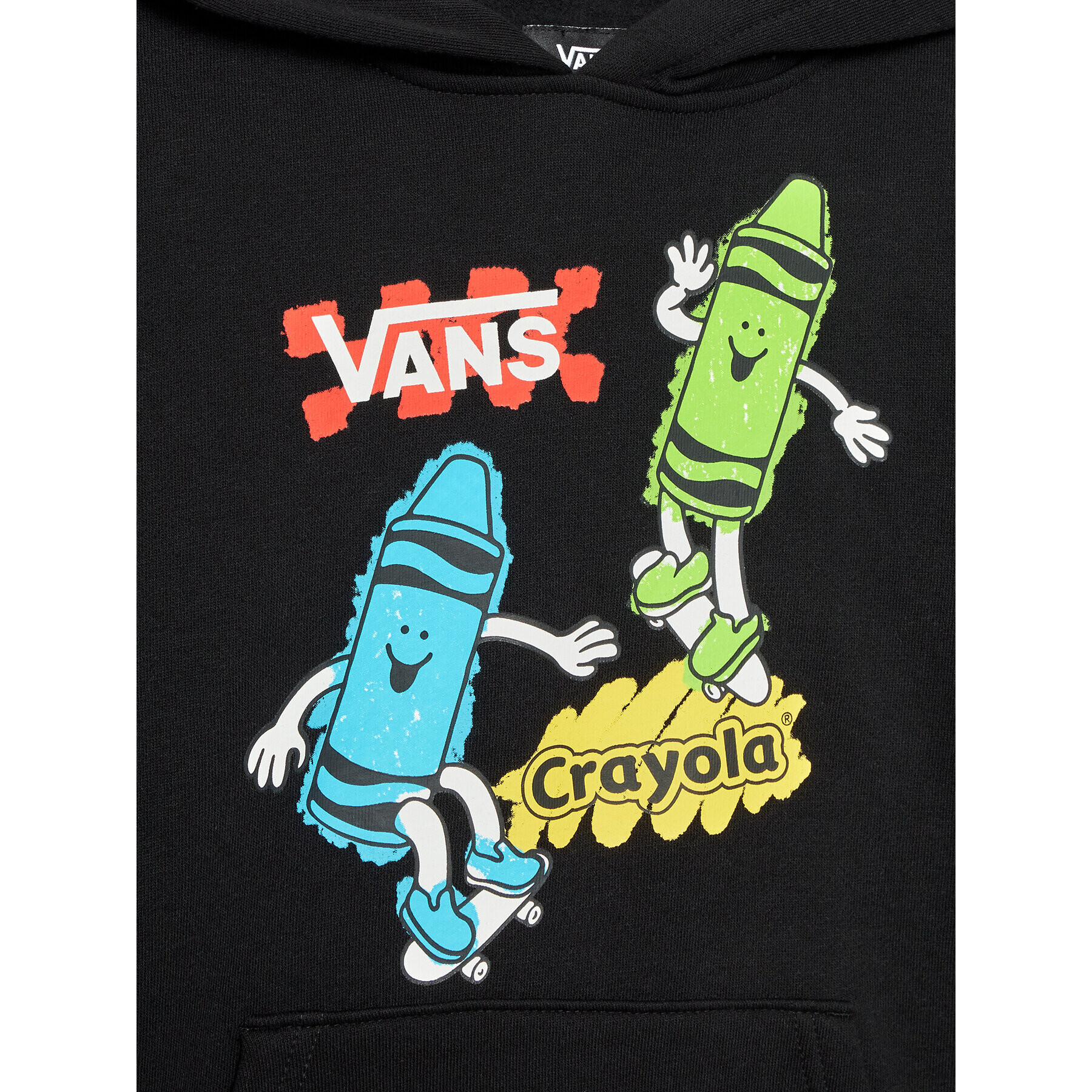 Vans Bluză X Crayola VN0A5KOO Negru Regular Fit - Pled.ro