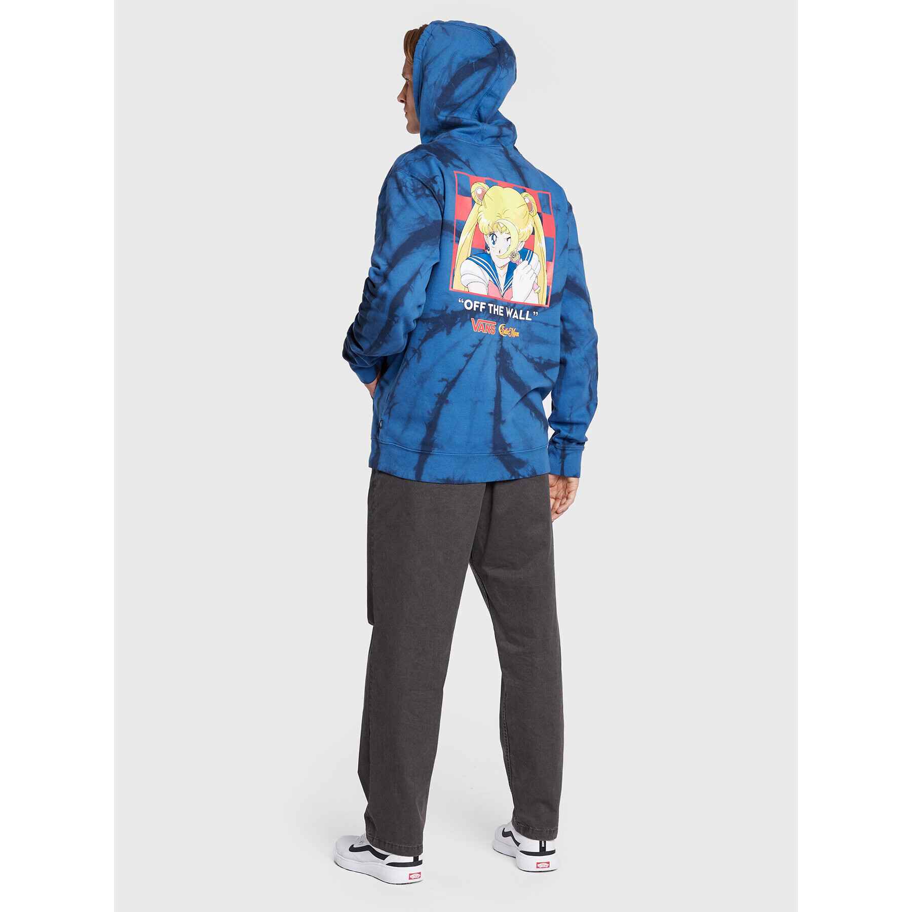 Vans Bluză SAILOR MOON Pretty Guardians VN0000AD Albastru Relaxed Fit - Pled.ro