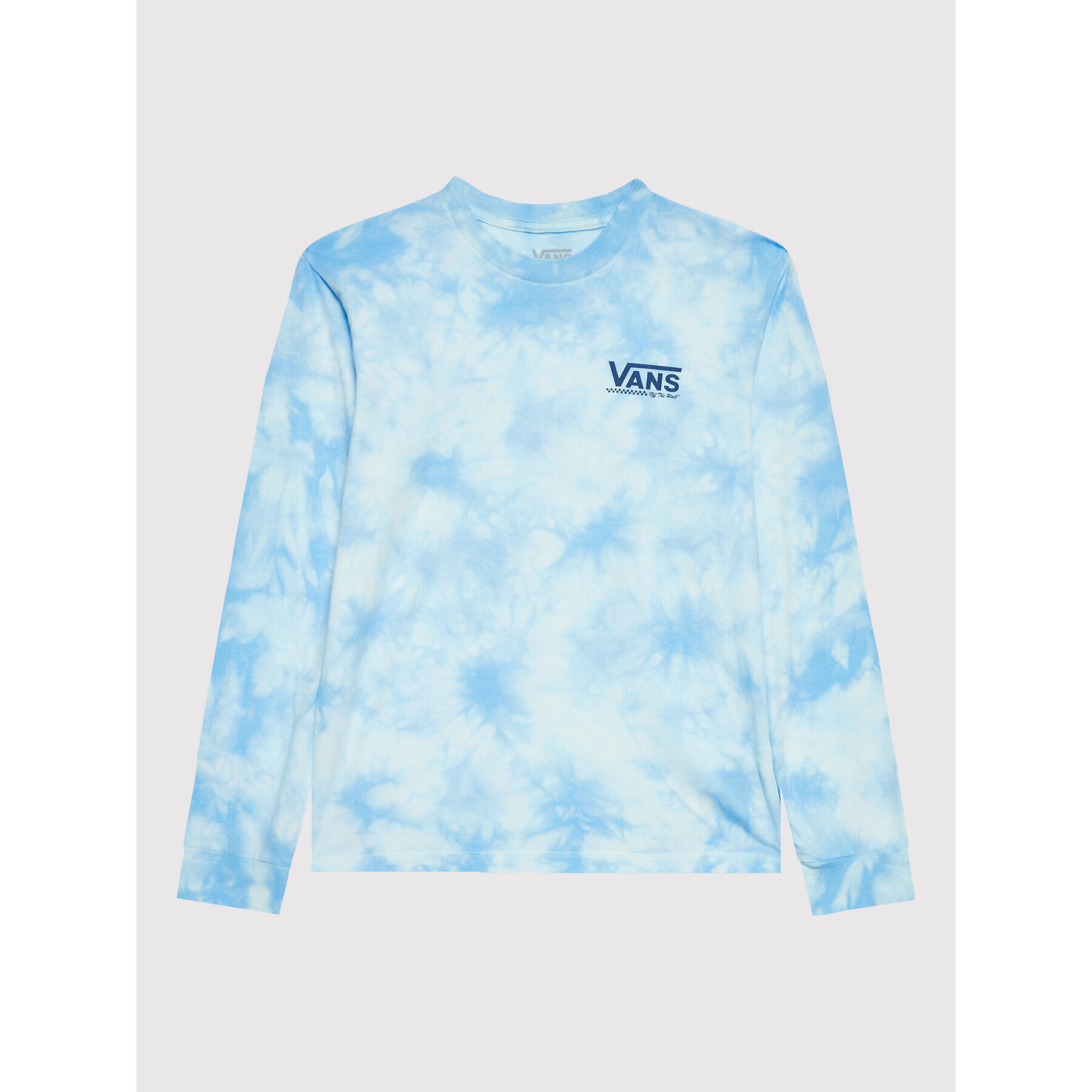 Vans Bluză Tie Dye VN0000D4 Albastru Regular Fit - Pled.ro