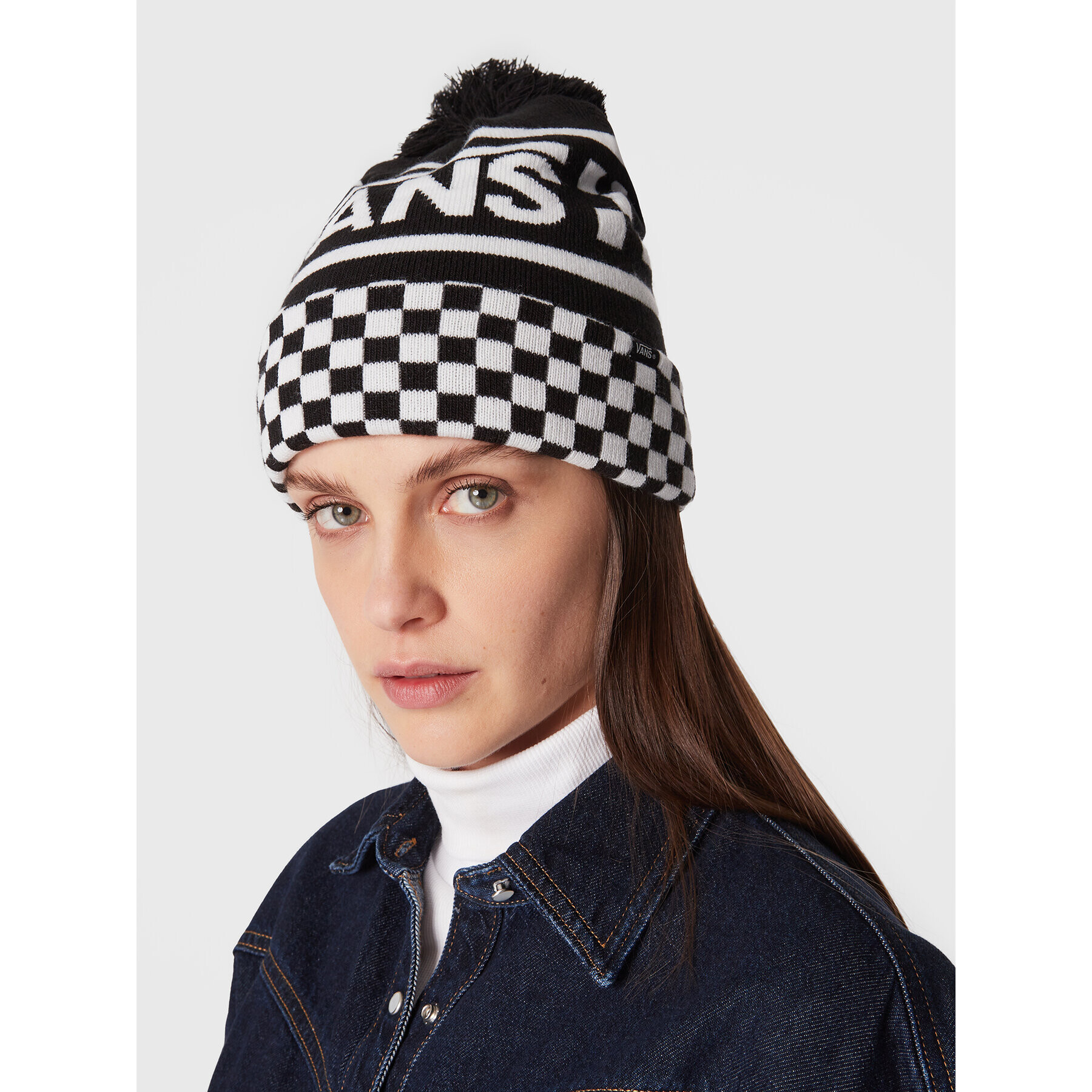 Vans Căciulă Spirit Pom Beanie VN0A5LG3Y281 Negru - Pled.ro