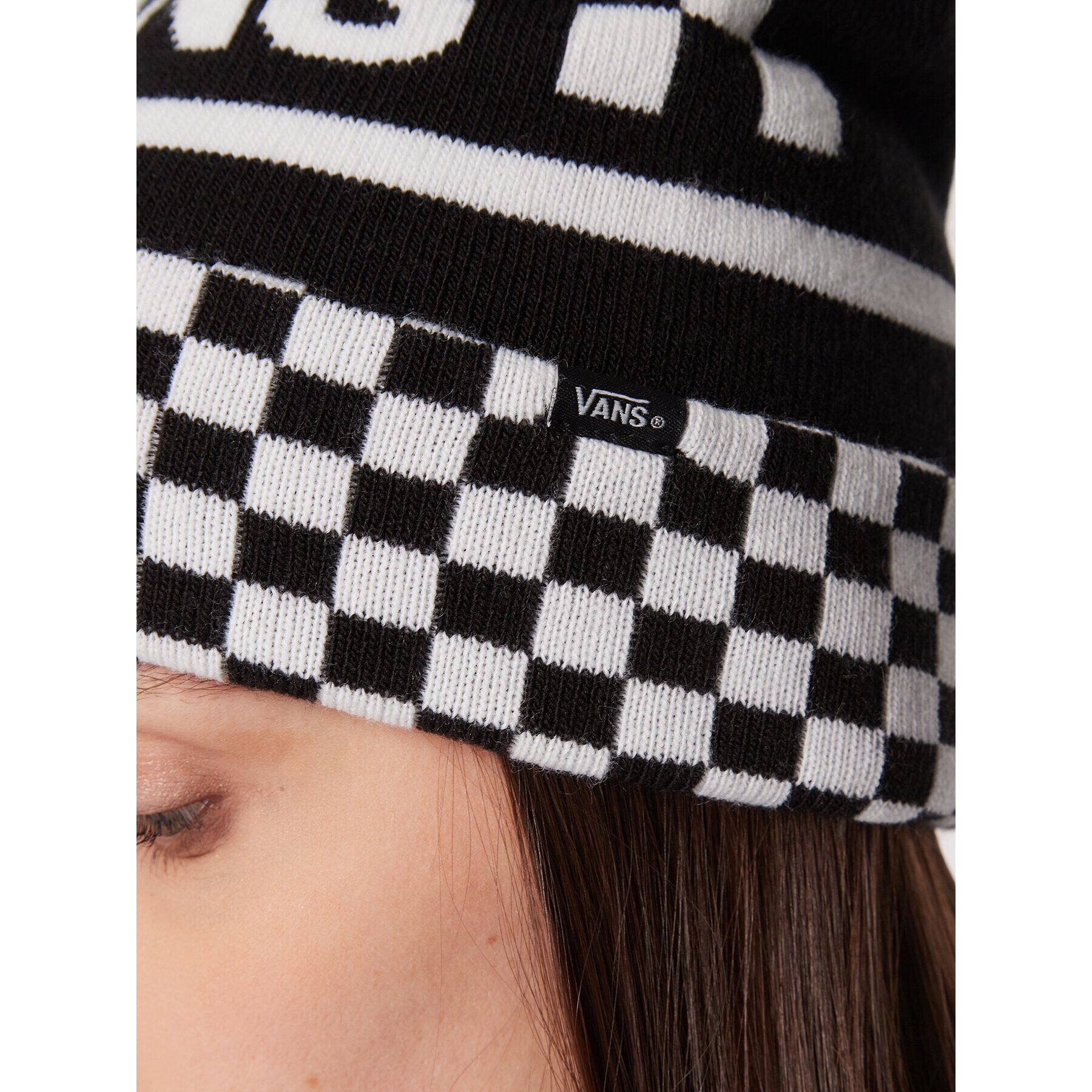 Vans Căciulă Spirit Pom Beanie VN0A5LG3Y281 Negru - Pled.ro