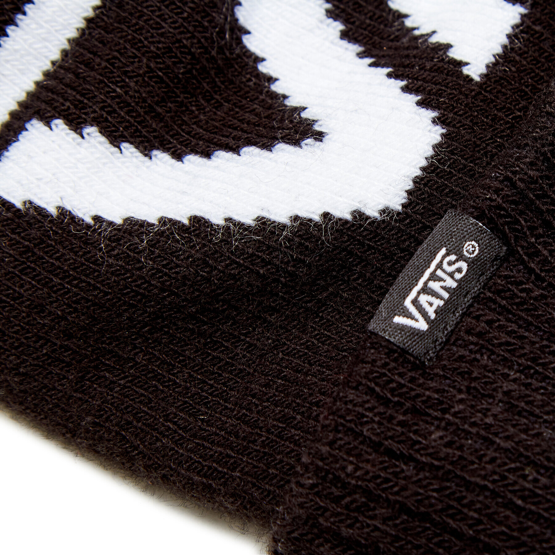 Vans Căciulă Stripe Pom Beanie VN0A4SFOY281 Negru - Pled.ro