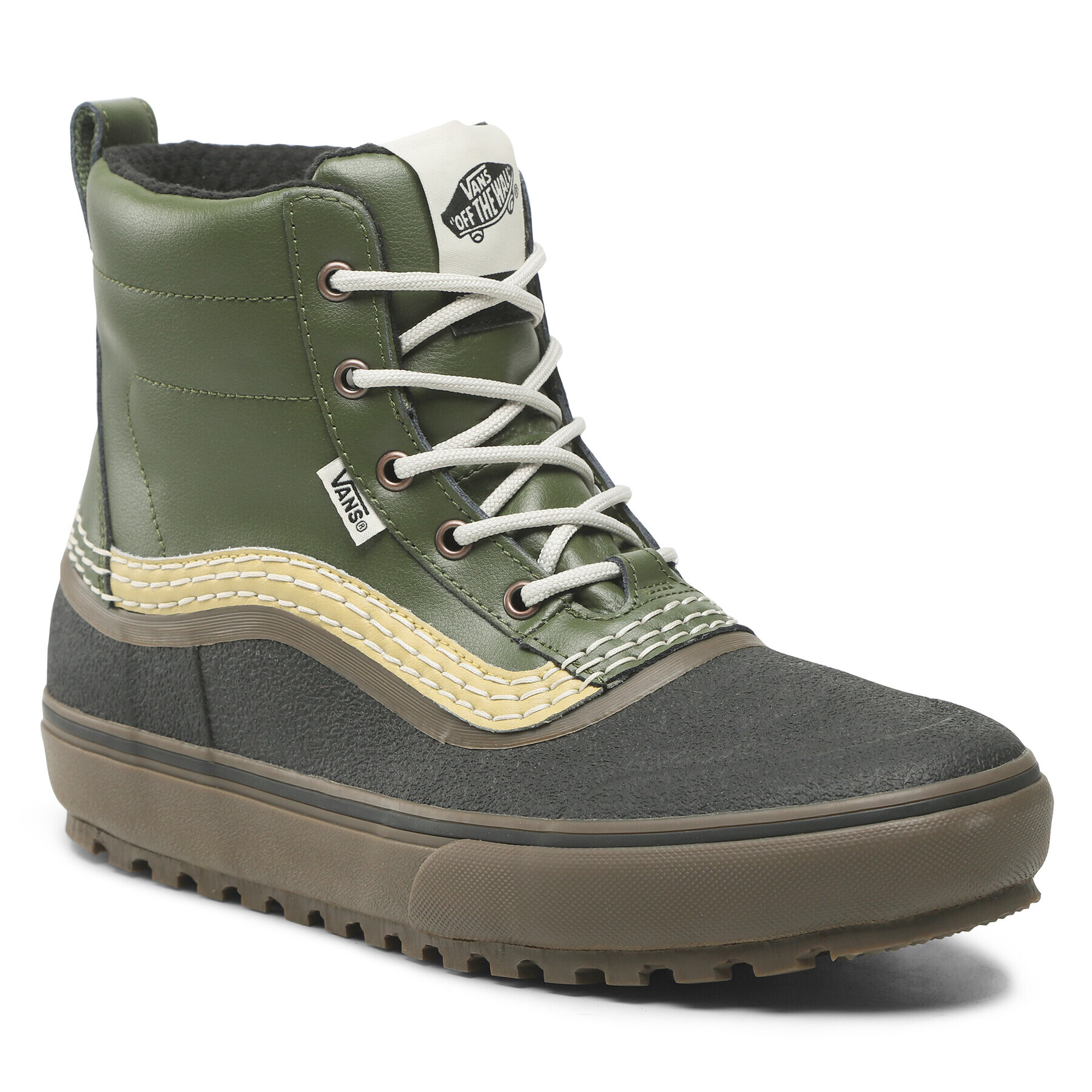 Vans Cizme de zăpadă Standard Mid Snow Mte VN0A5JHZ17P1 Verde - Pled.ro