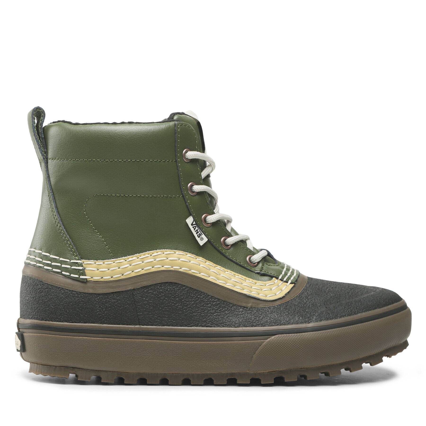 Vans Cizme de zăpadă Standard Mid Snow Mte VN0A5JHZ17P1 Verde - Pled.ro