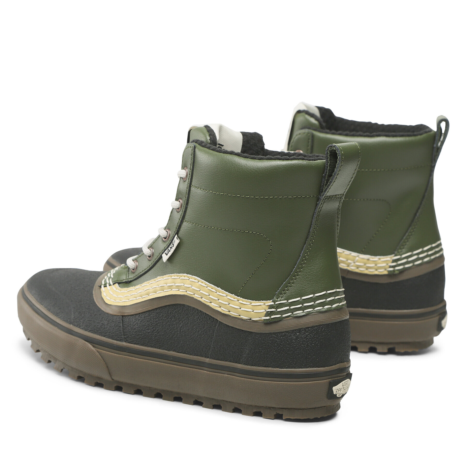 Vans Cizme de zăpadă Standard Mid Snow Mte VN0A5JHZ17P1 Verde - Pled.ro