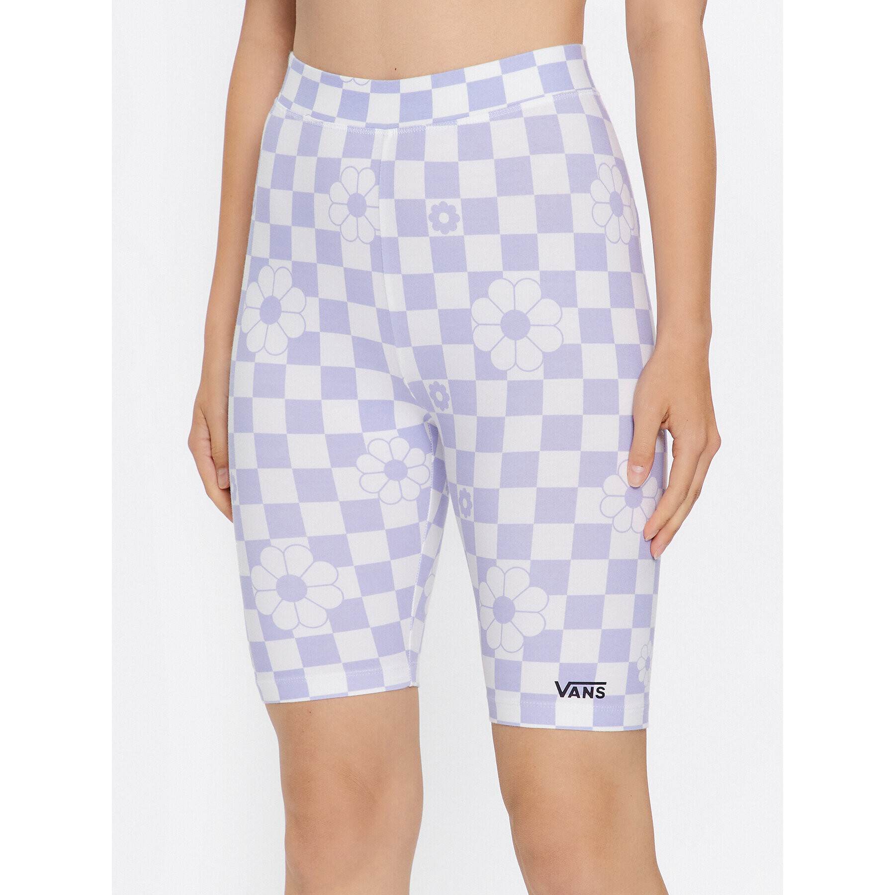 Vans Colanți Wm Flying V Print Legging Short VN0A7PNE Violet Regular Fit - Pled.ro