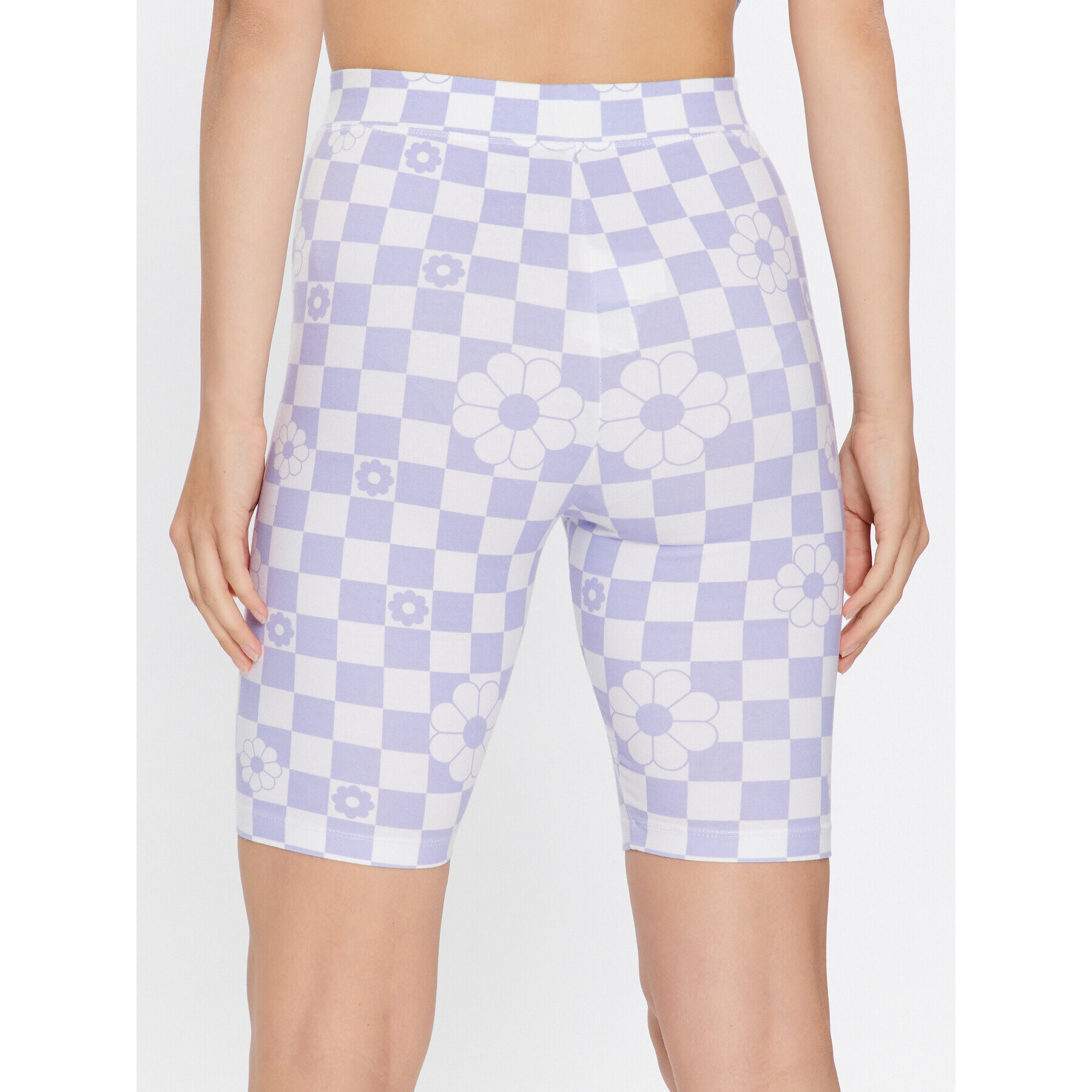 Vans Colanți Wm Flying V Print Legging Short VN0A7PNE Violet Regular Fit - Pled.ro