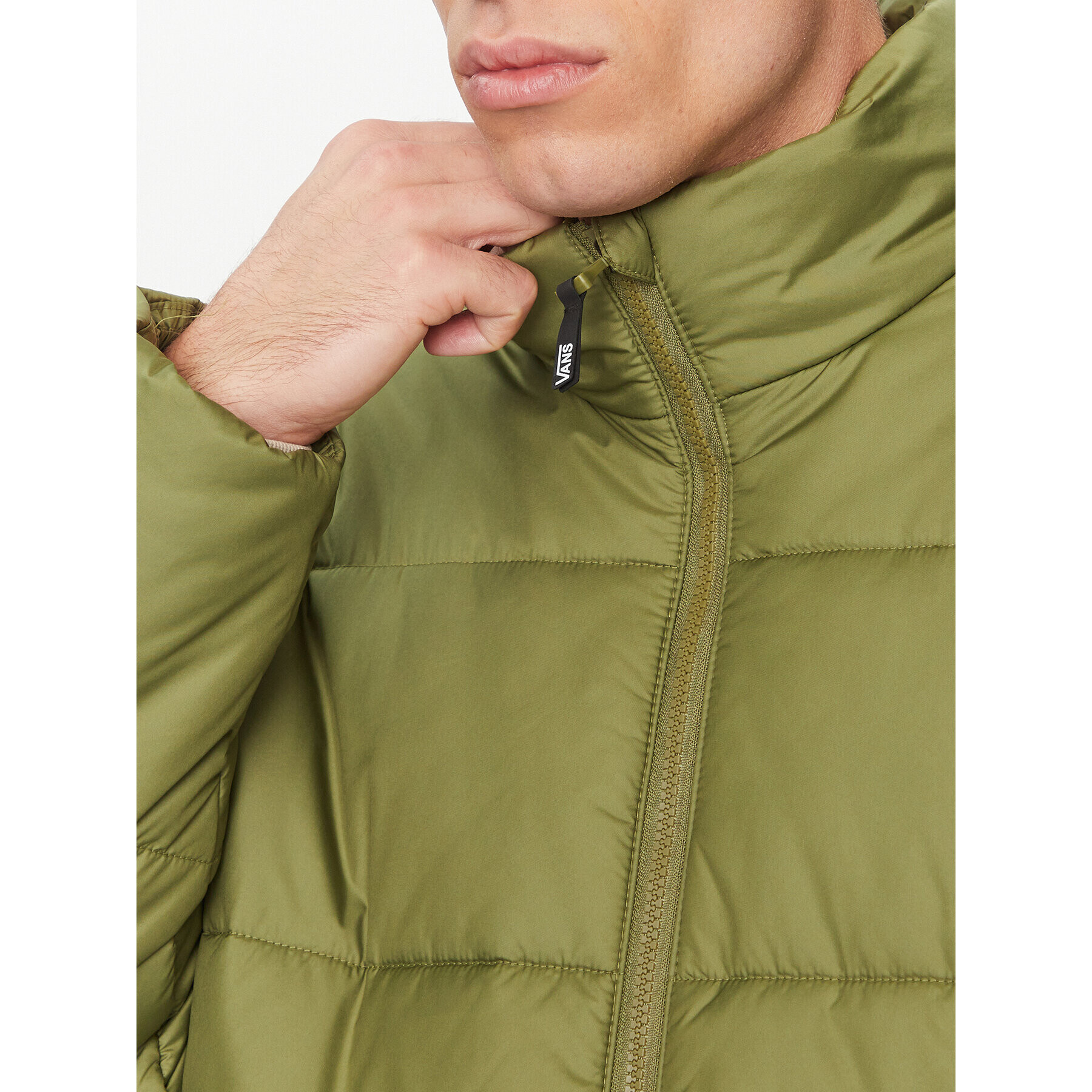 Vans Geacă din puf No Hood Norris Mte 1 Puffer Jacket VN0008JF Kaki Regular Fit - Pled.ro