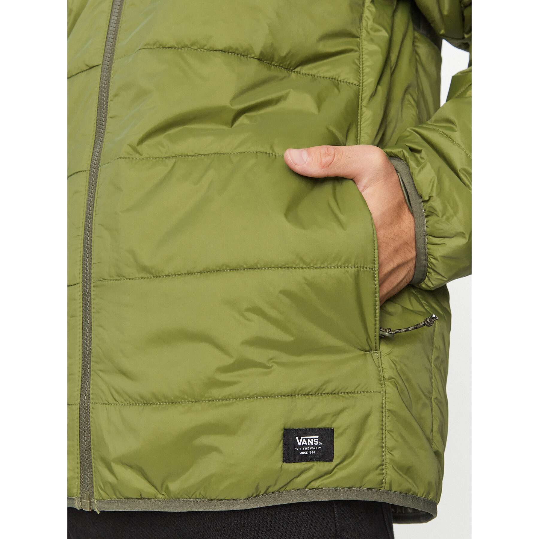 Vans Geacă din puf Prospect Mte-1 Puffer Jacket VN0A7S8H Kaki Regular Fit - Pled.ro