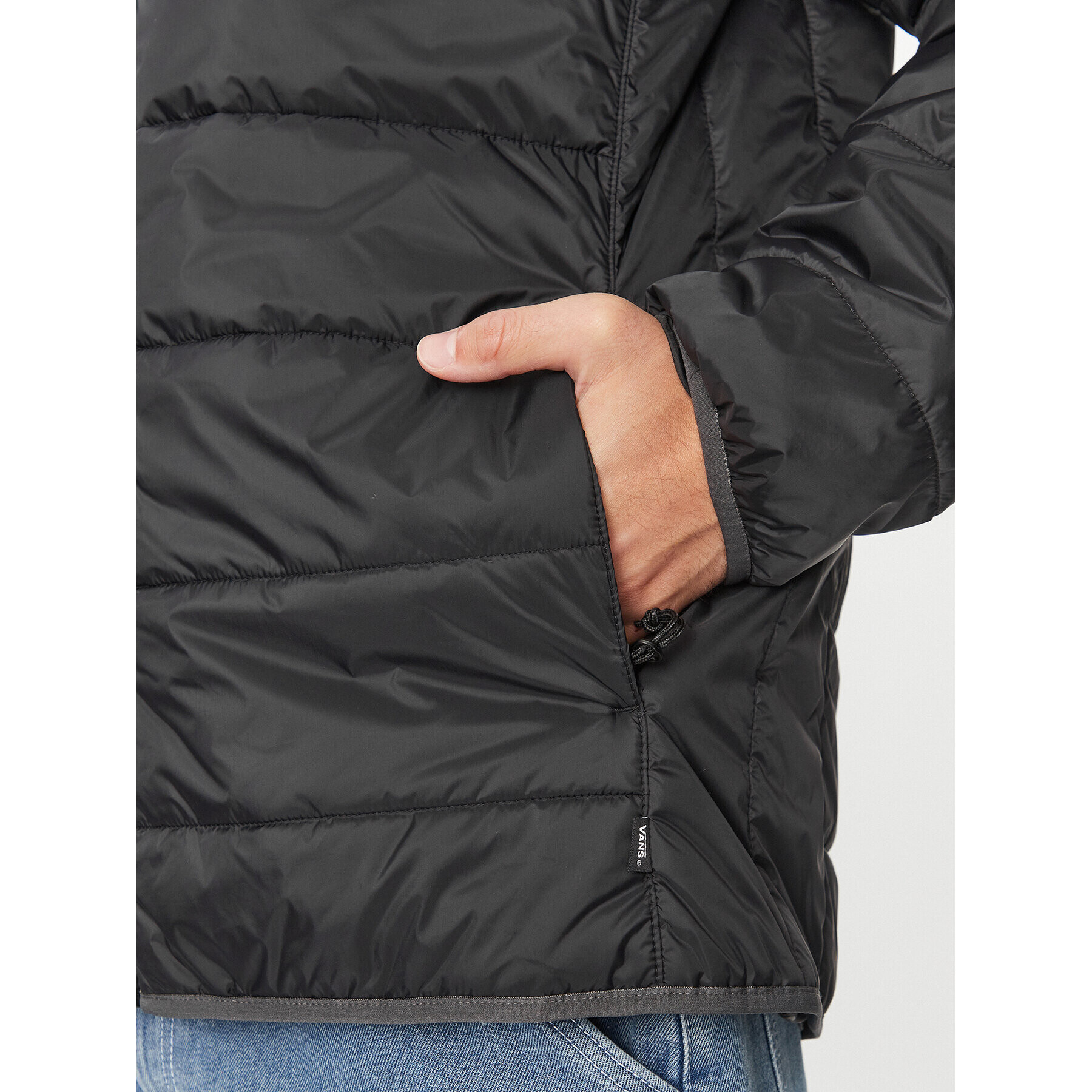 Vans Geacă din puf Prospect Mte-1 Puffer Jacket VN0A7S8H Negru Regular Fit - Pled.ro