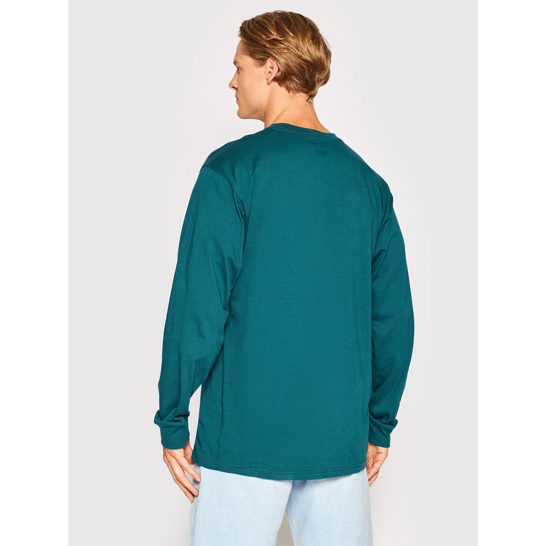 Vans Longsleeve Classic VN000K6H Verde Classic Fit - Pled.ro