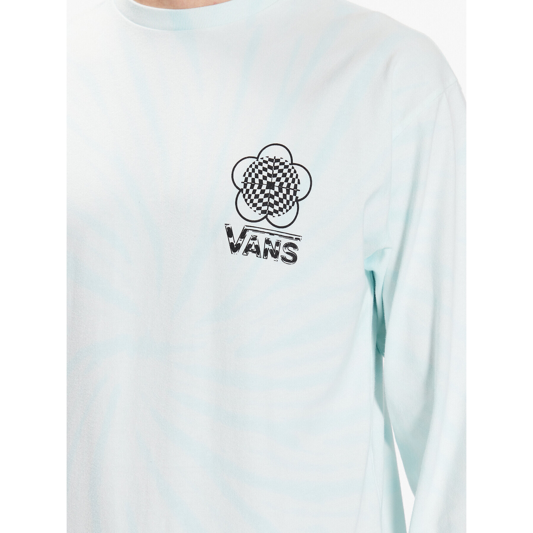 Vans Longsleeve Scattered VN0006DH Albastru Regular Fit - Pled.ro