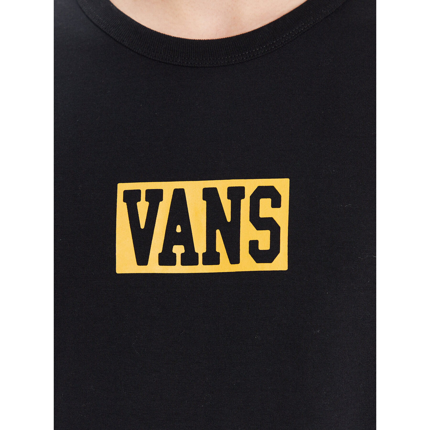 Vans Longsleeve Varsity VN0007UH Negru Classic Fit - Pled.ro