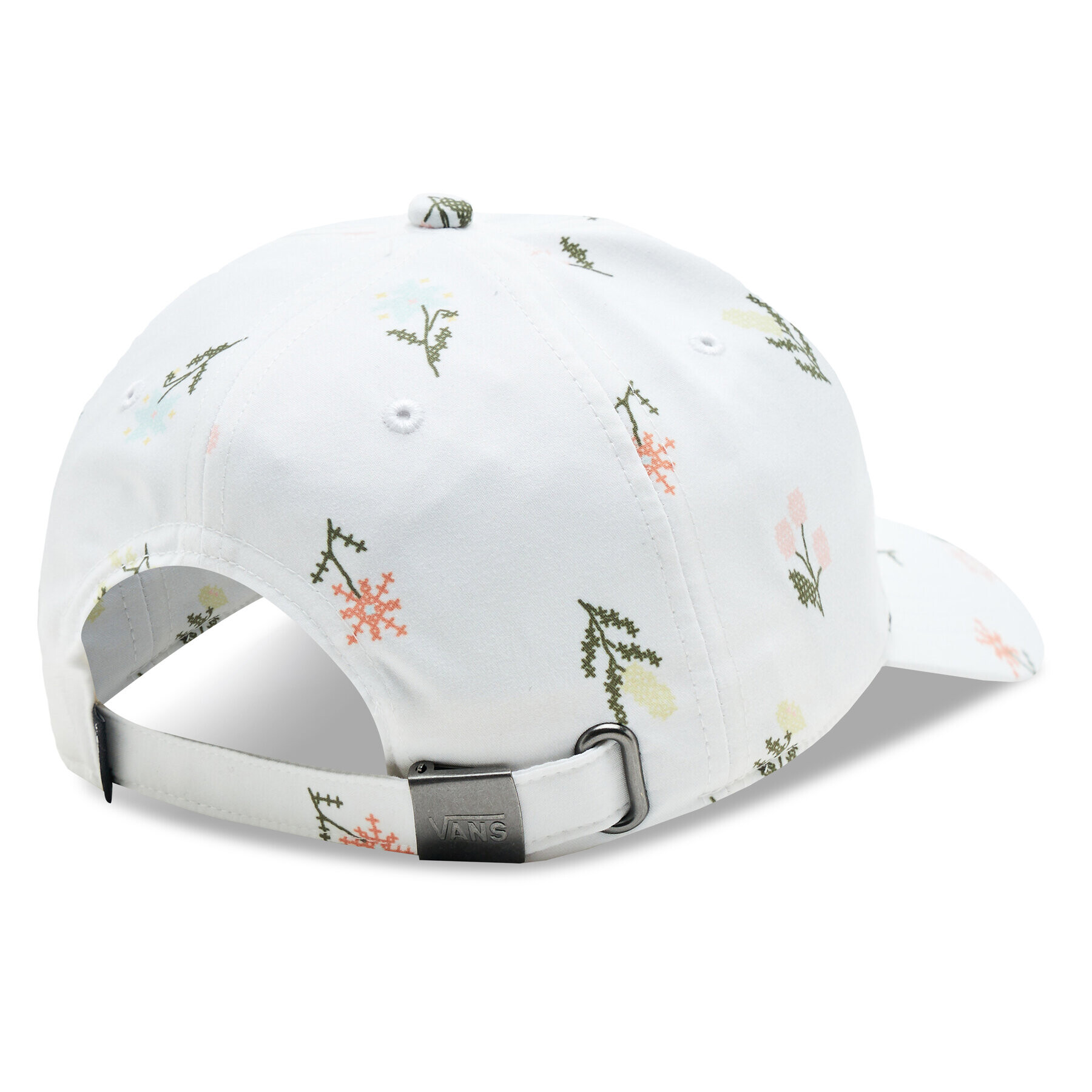 Vans Șapcă Wm Court Side Printed Hat VN0A34GRBRP1 Écru - Pled.ro