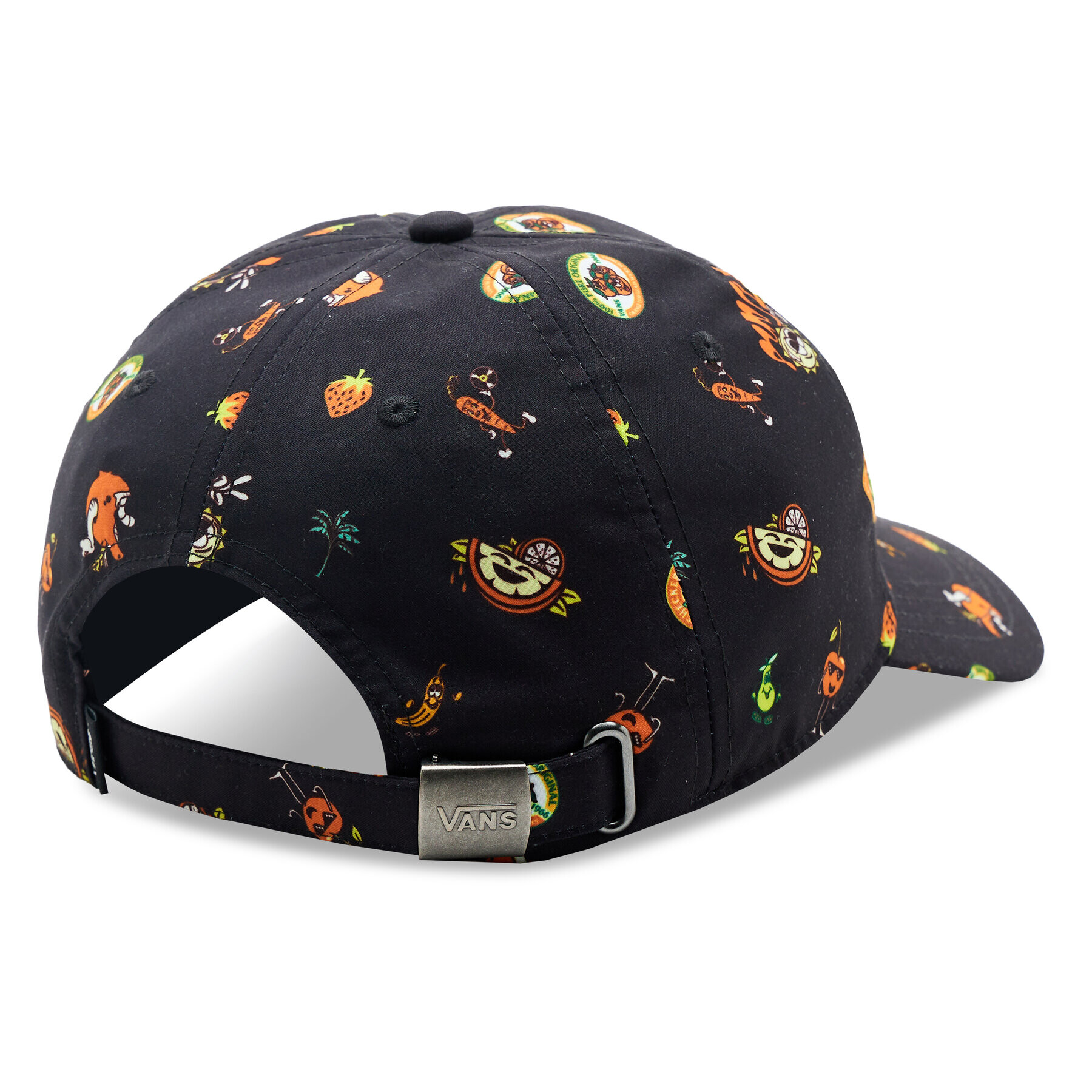 Vans Șapcă Wm Court Side Printed Hat VN0A34GRZVA1 Negru - Pled.ro