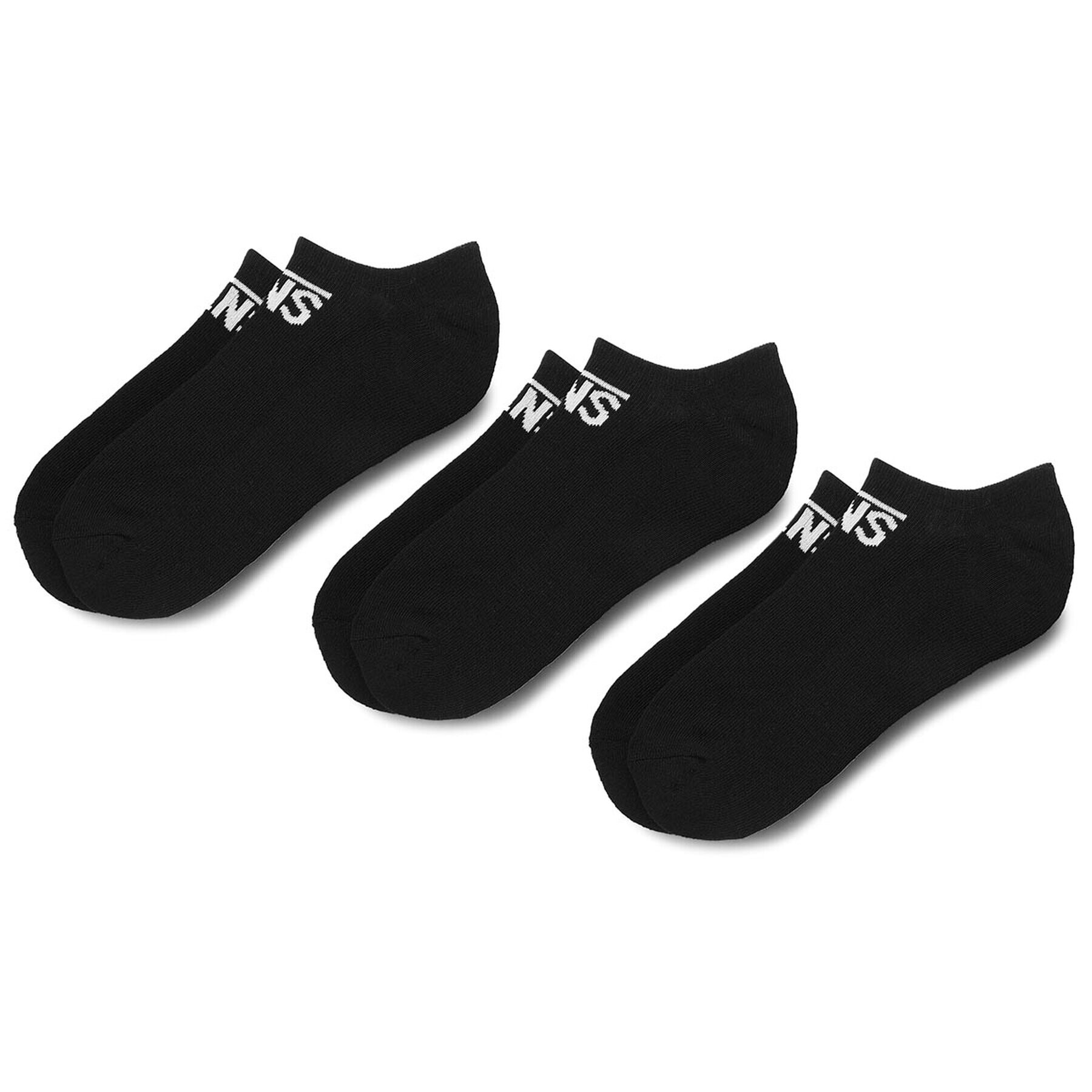 Vans Set de 3 perechi de șosete medii de damă Classic Kick 6.5 VN000XSSBLK Negru - Pled.ro