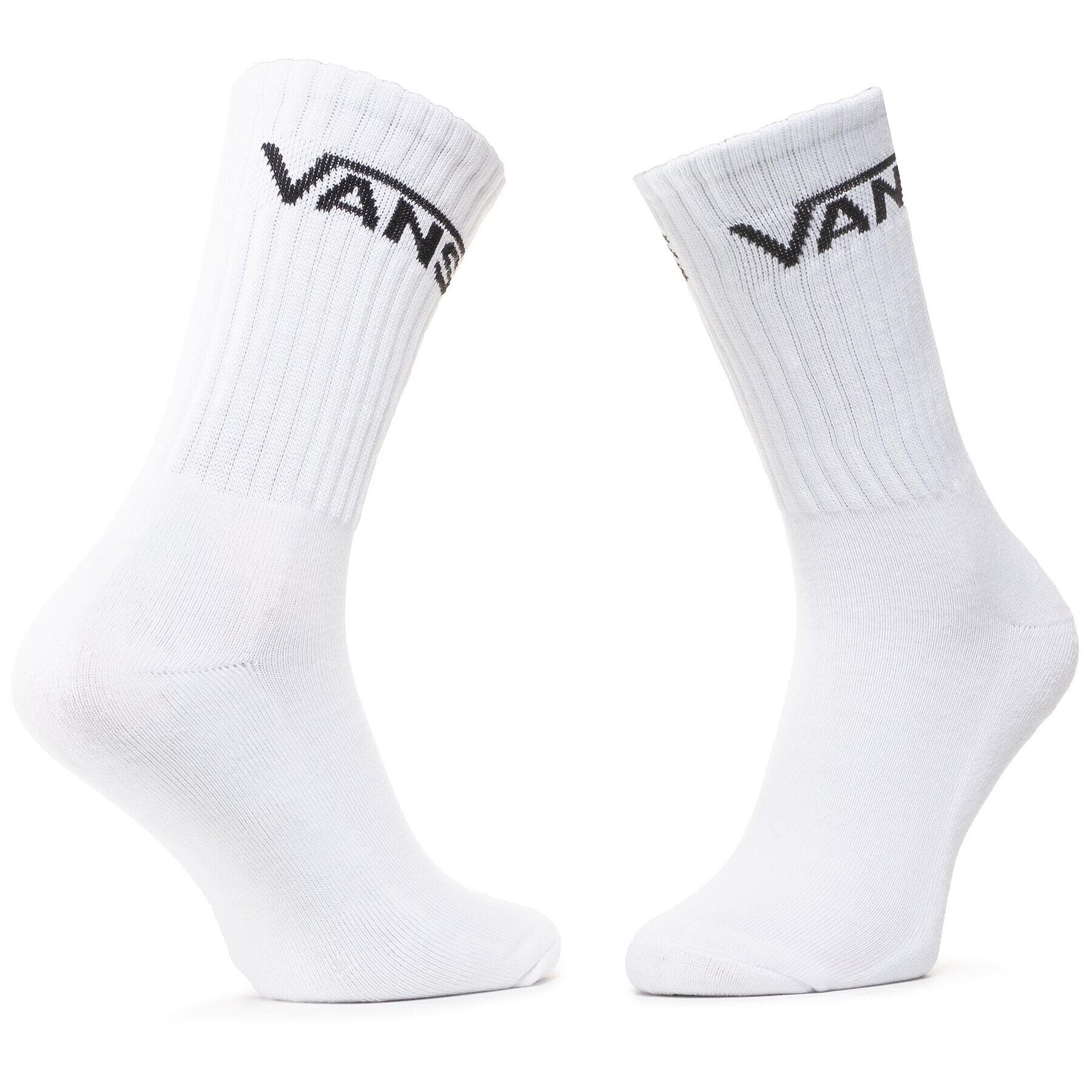 Vans Set de 3 perechi de șosete medii unisex Mn Classic Crew VN000XRZ95Y1 Negru - Pled.ro