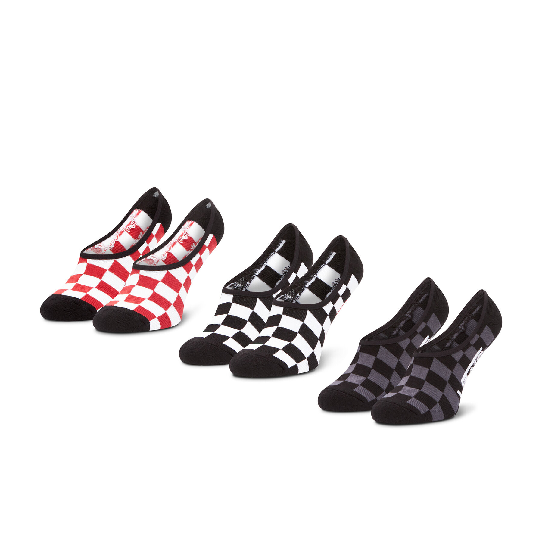 Vans Set de 3 perechi de șosete scurte pentru bărbați Classic Super No VN000XTTRLM1 Colorat - Pled.ro