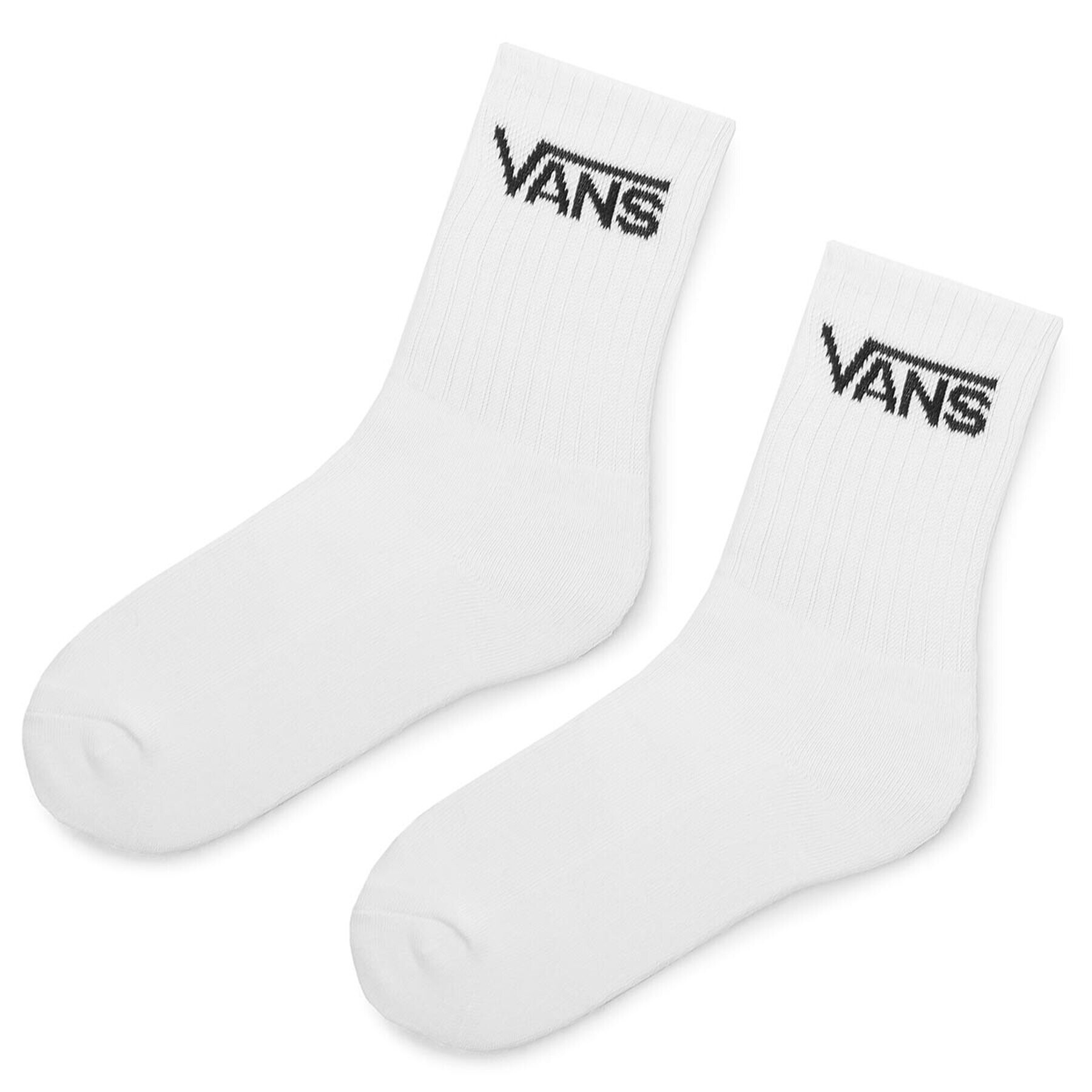 Vans Set de 3 perechi de șosete lungi de damă Classic Crew VN000XNQWHT Alb - Pled.ro