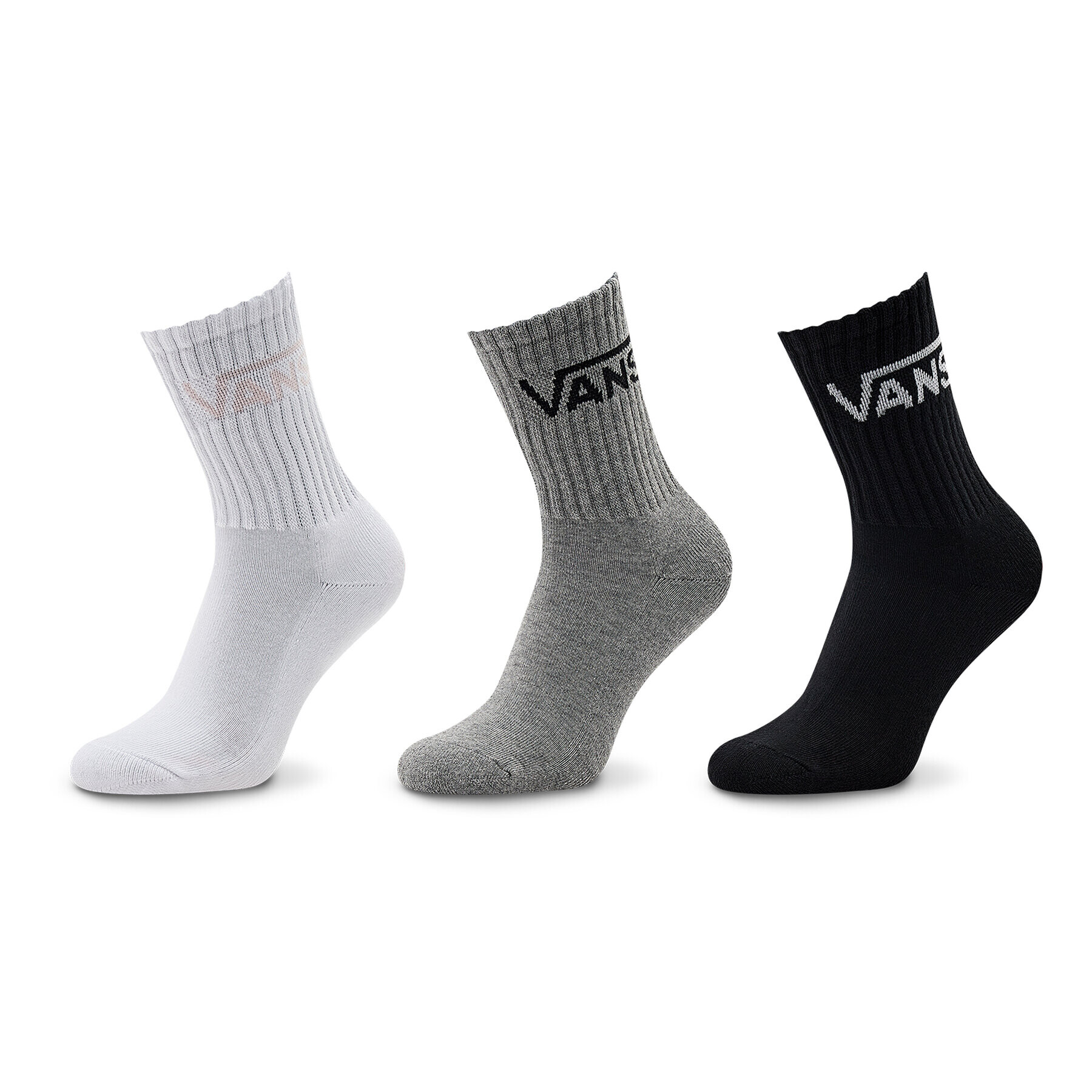 Vans Set de 3 perechi de șosete lungi de damă Classic VN0A49ZF9RP1 Colorat - Pled.ro