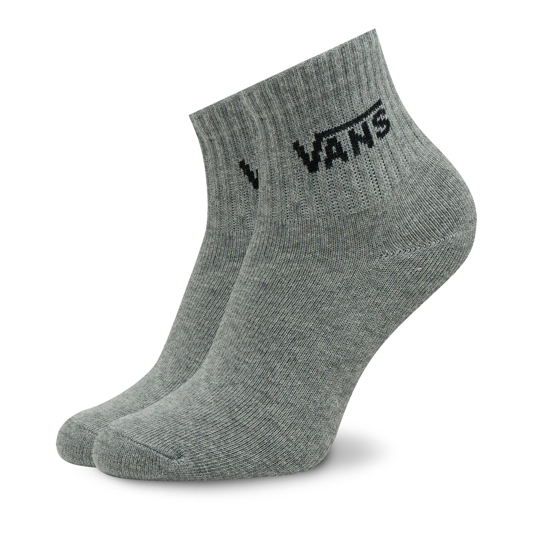 Vans Set de 3 perechi de șosete lungi de damă Half Crew Sock VN00073EIZH1 Negru - Pled.ro