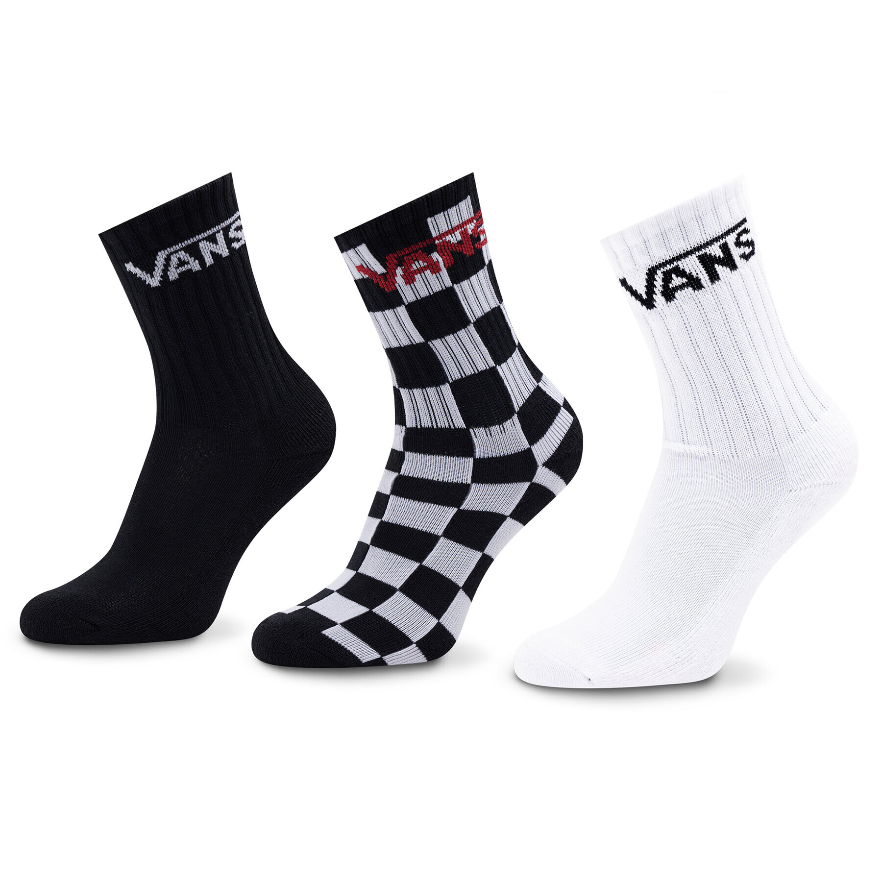 Vans Set de 3 perechi de șosete lungi pentru bărbați Classic VN000YBRBKC1 Colorat - Pled.ro