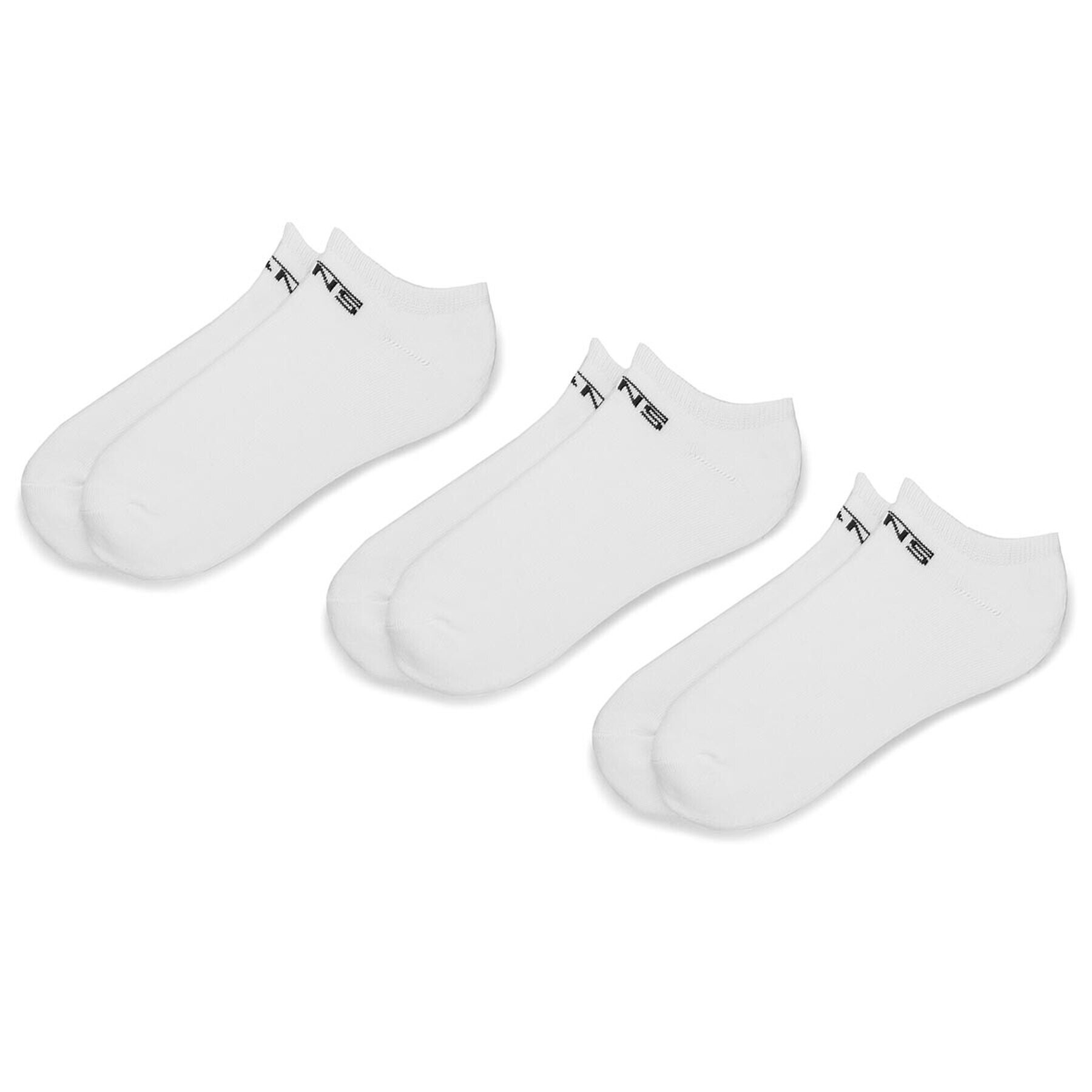 Vans Set de 3 perechi de șosete medii pentru bărbați Classic Kick VN000XSXWHT Alb - Pled.ro