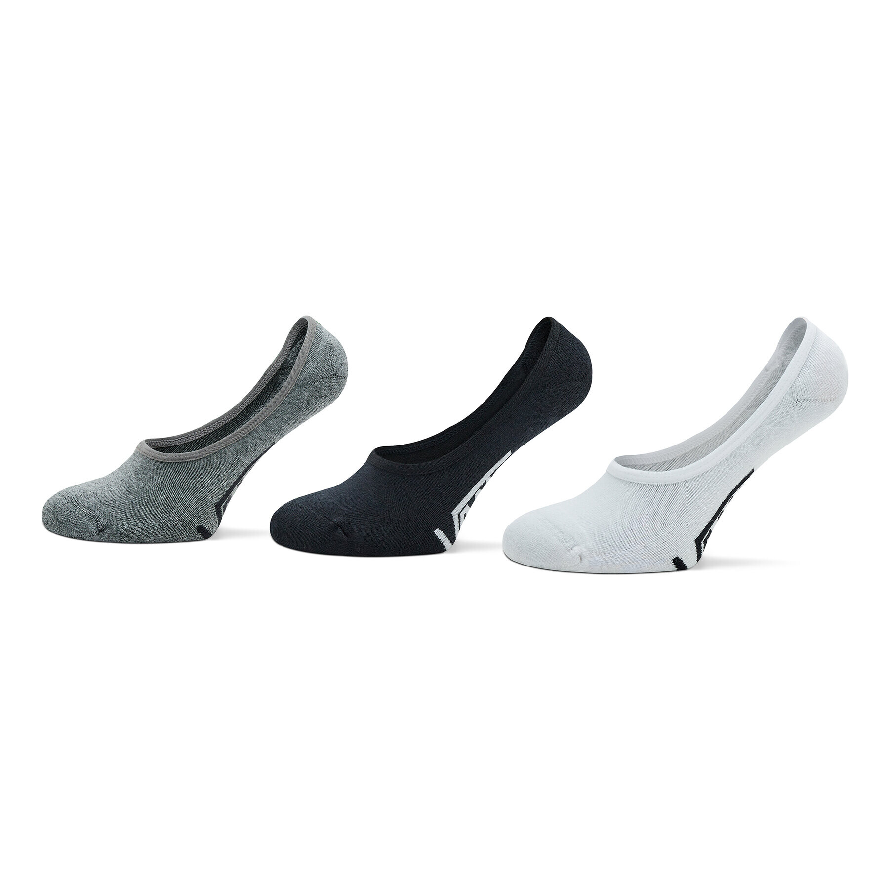 Vans Set de 3 perechi de șosete scurte pentru bărbați Classic Super No Rox VN000XTTIZH1 Colorat - Pled.ro