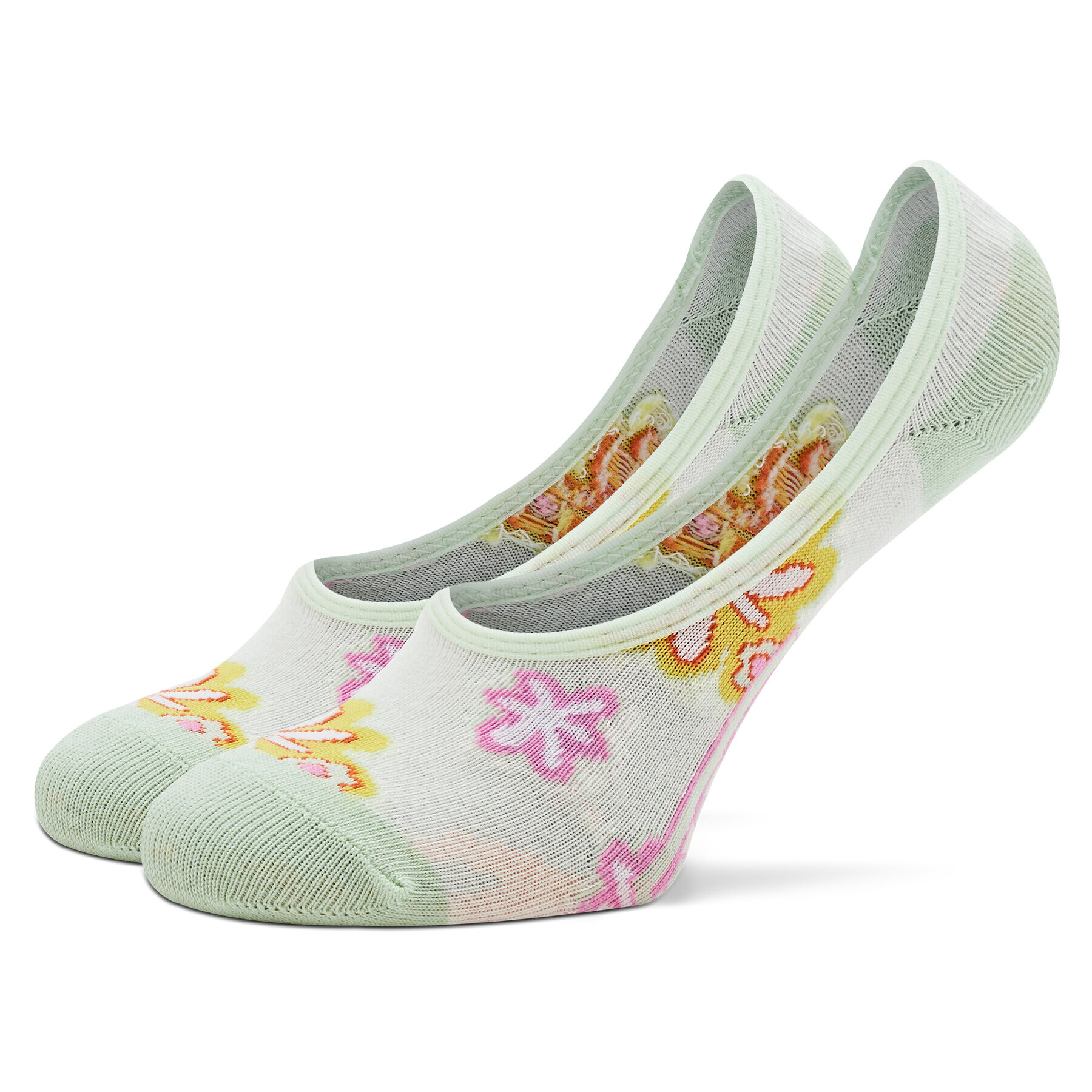 Vans Set de 3 perechi de șosete scurte pentru copii Psychedelic Floral Cano VN0007B3BM51 Colorat - Pled.ro