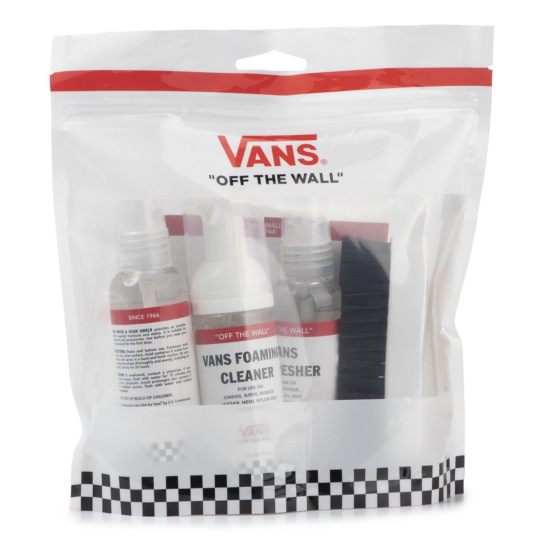 Vans Set îngrijire pantofi Shoe Care Travel Kit VN0A3IHTWHT1 - Pled.ro