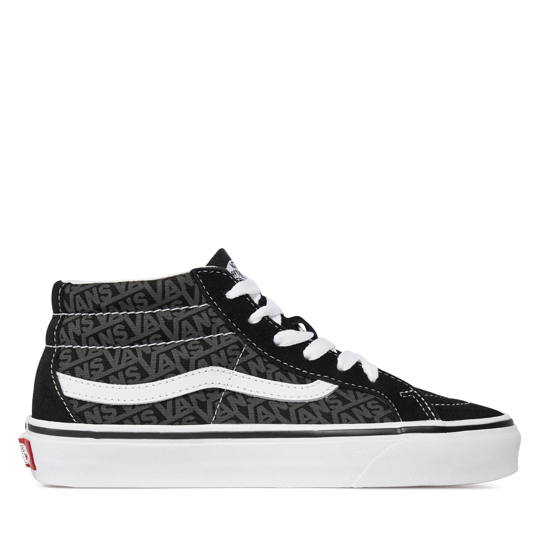 Vans Sneakers Jn Sk8-Mid Reissue VN000DNZ6BT1 Negru - Pled.ro