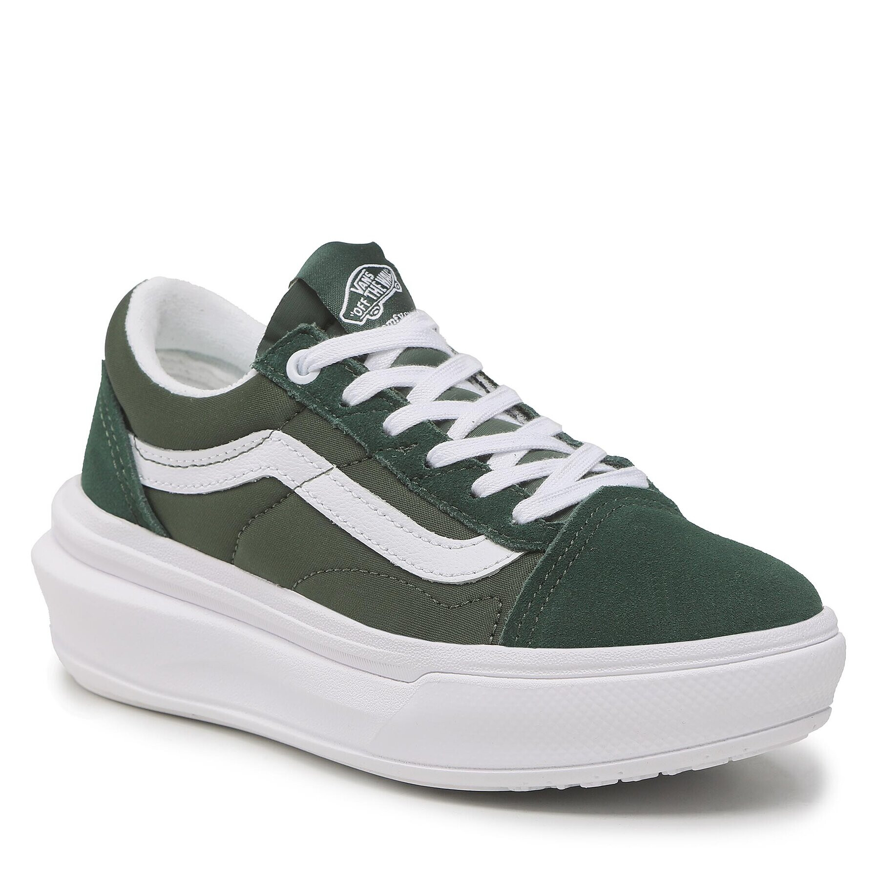 Vans Sneakers Old Skool Over VN0A7Q5EDGY1 Verde - Pled.ro