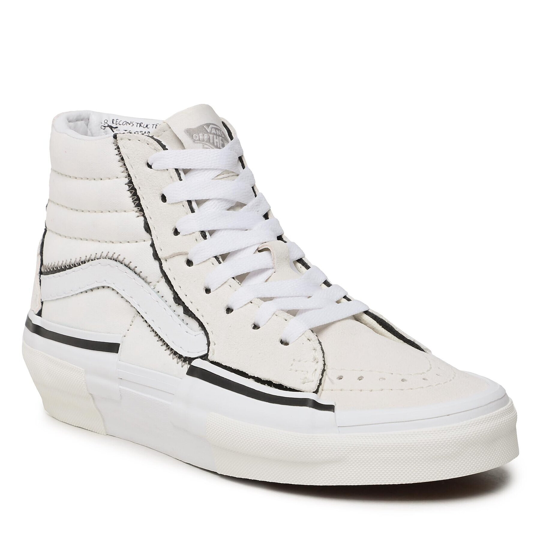 Vans Sneakers Sk8-Hi Reconst VN0005UKQJM1 Alb - Pled.ro