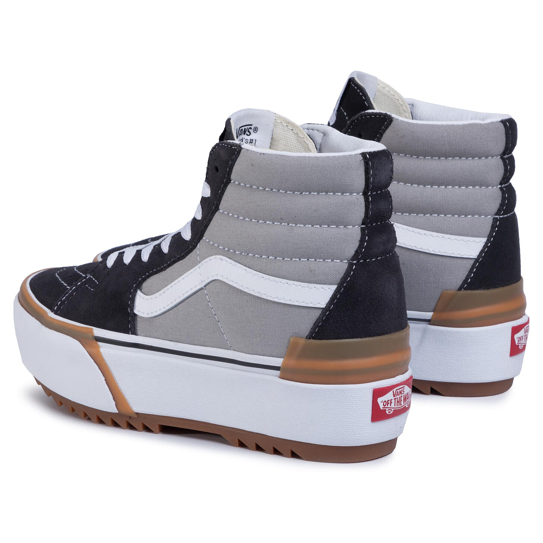 Vans Sneakers Sk8-Hi Stacked VN0A4BTWIYP1 Gri - Pled.ro