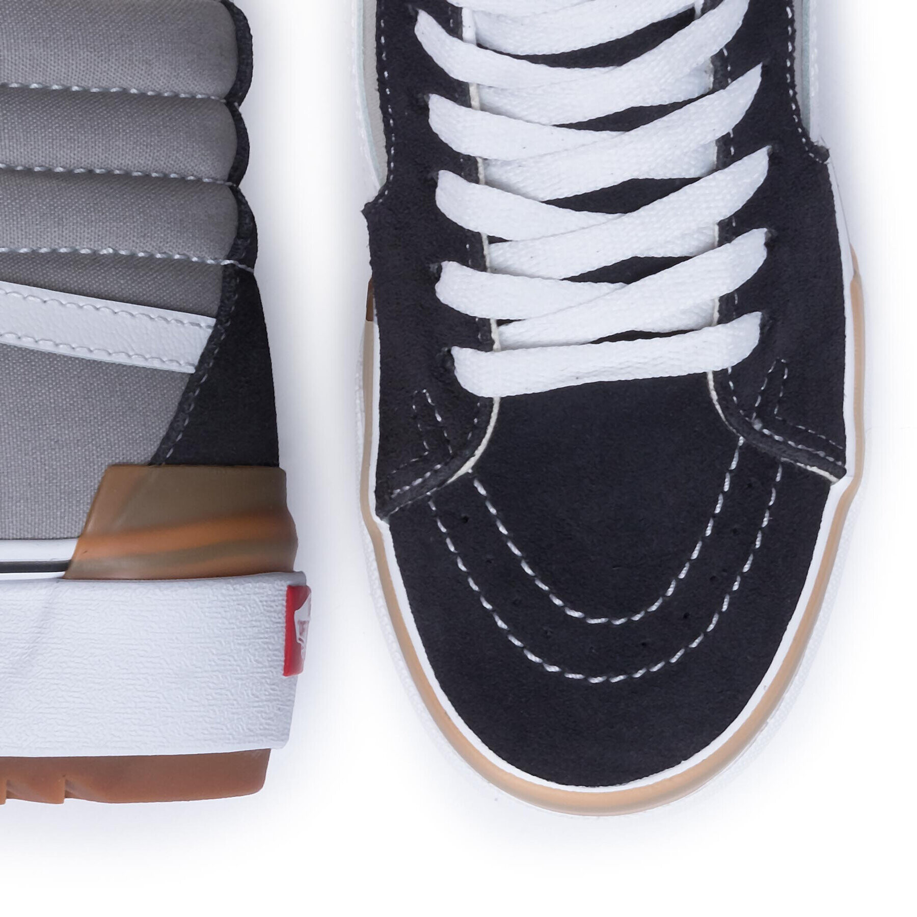 Vans Sneakers Sk8-Hi Stacked VN0A4BTWIYP1 Gri - Pled.ro