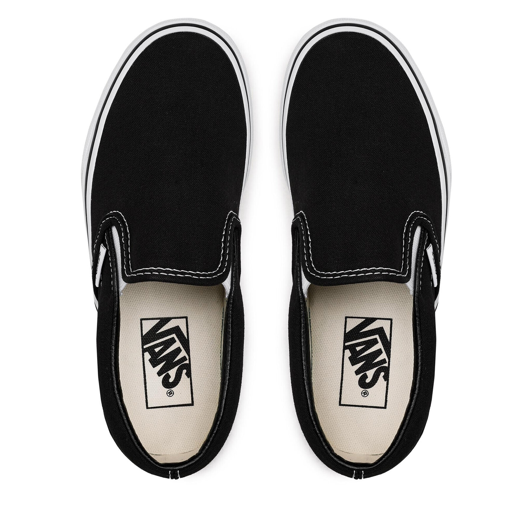 Vans Teniși Classic Slip-On VN-0EYEBLK Negru - Pled.ro