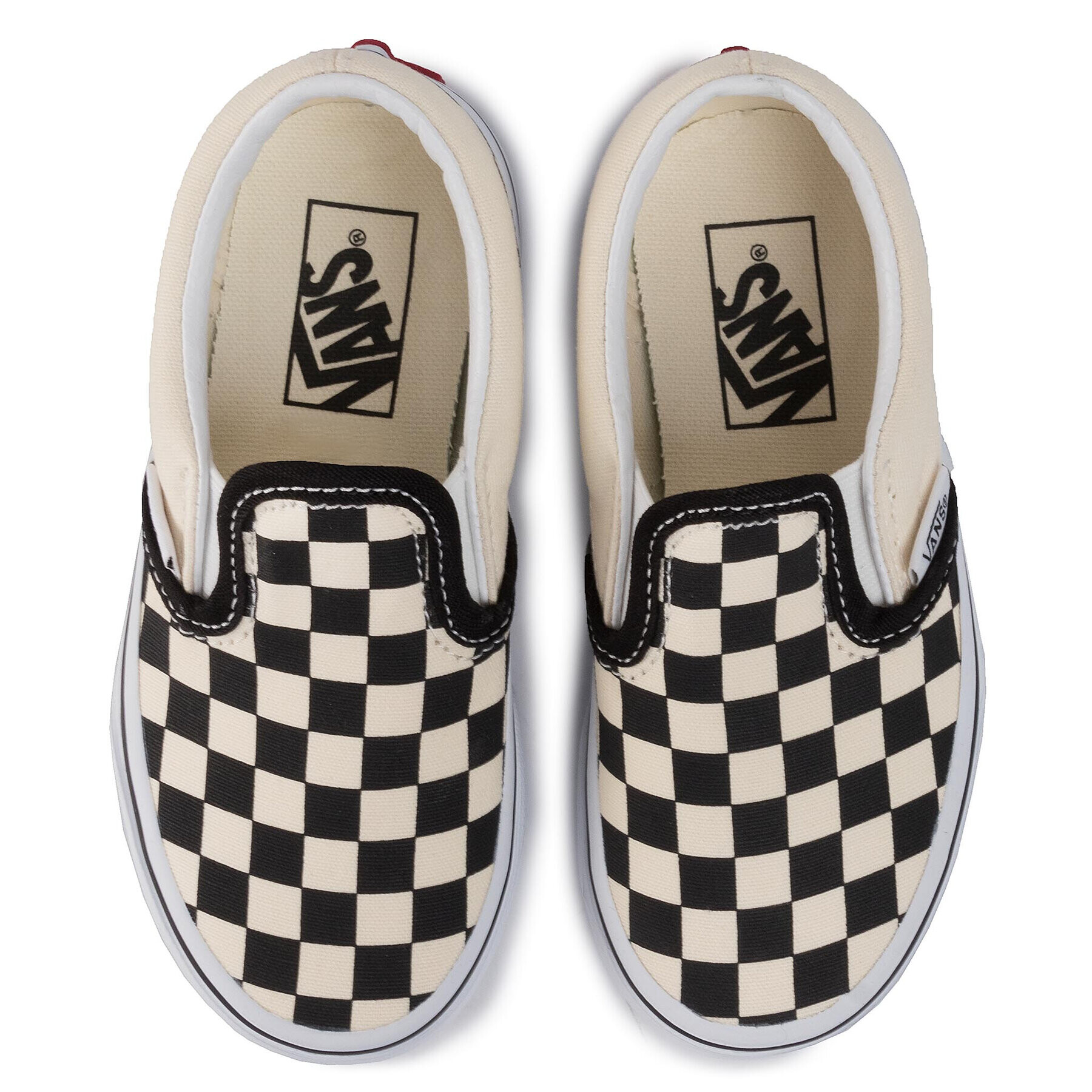 Vans Teniși Classic Slip-On VN000ZBUEO11 Alb - Pled.ro