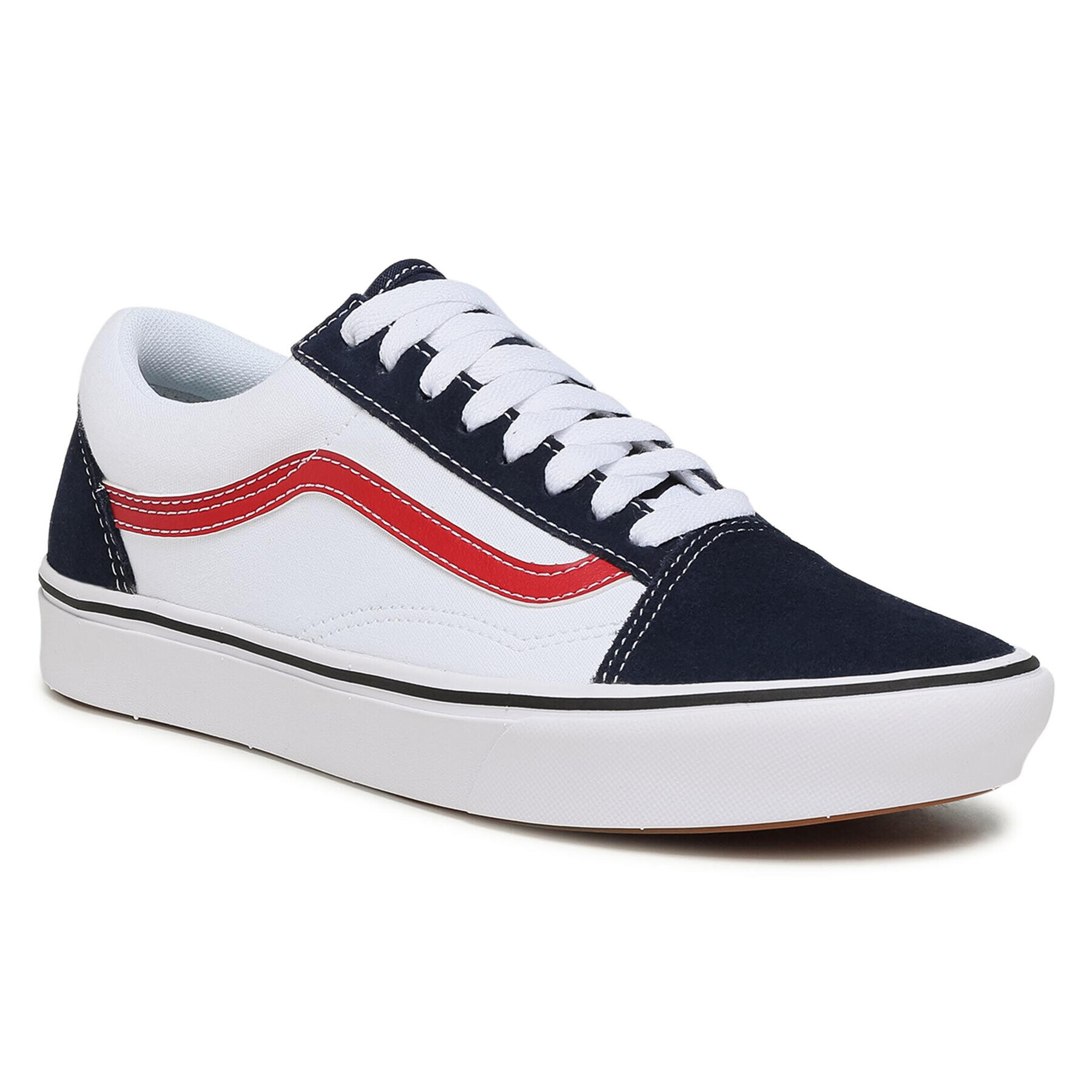 Vans Teniși Comfycush Old Sko VN0A3WMA49S1 Alb - Pled.ro