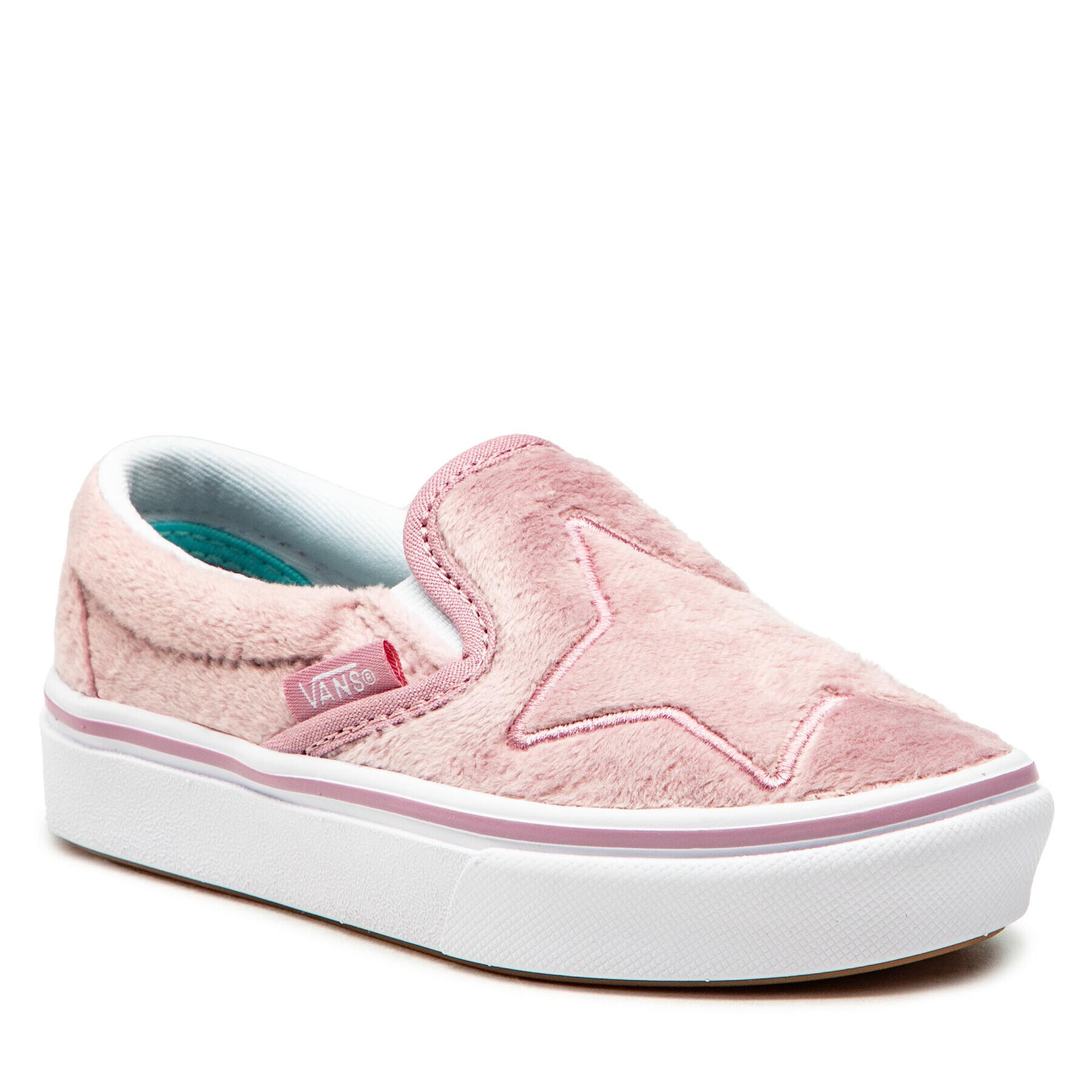 Vans Teniși Comfycush Slip-On VN0A4U1SBD51 Roz - Pled.ro