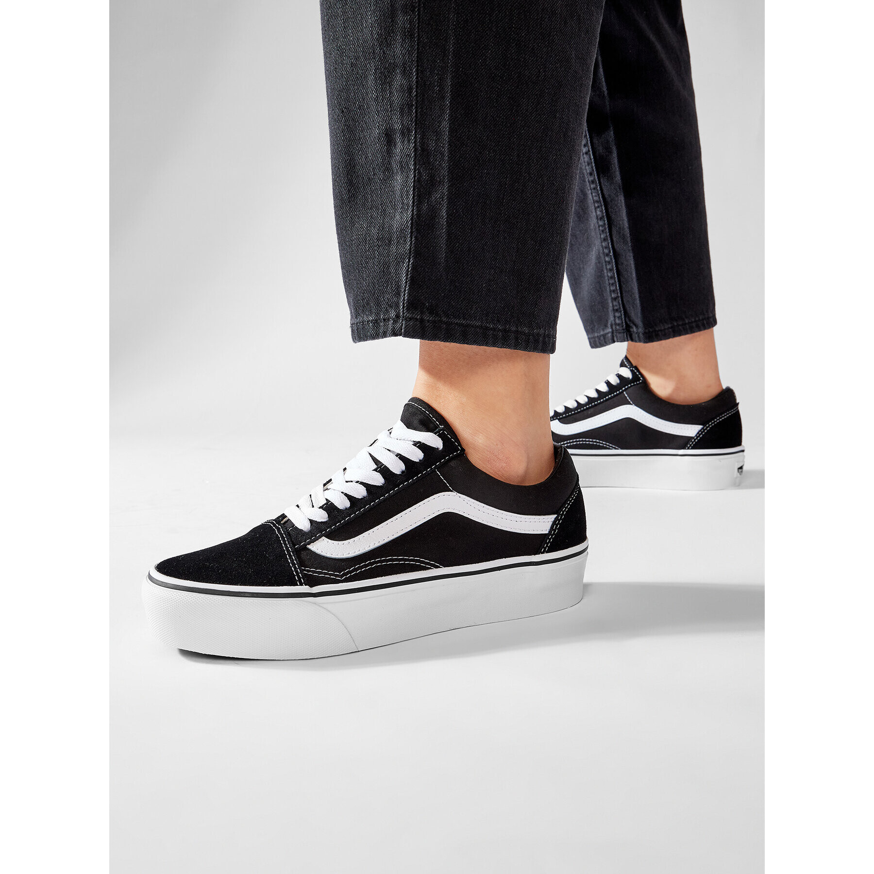 Vans Teniși Old Skool Platfor VN0A3B3UY28 Negru - Pled.ro