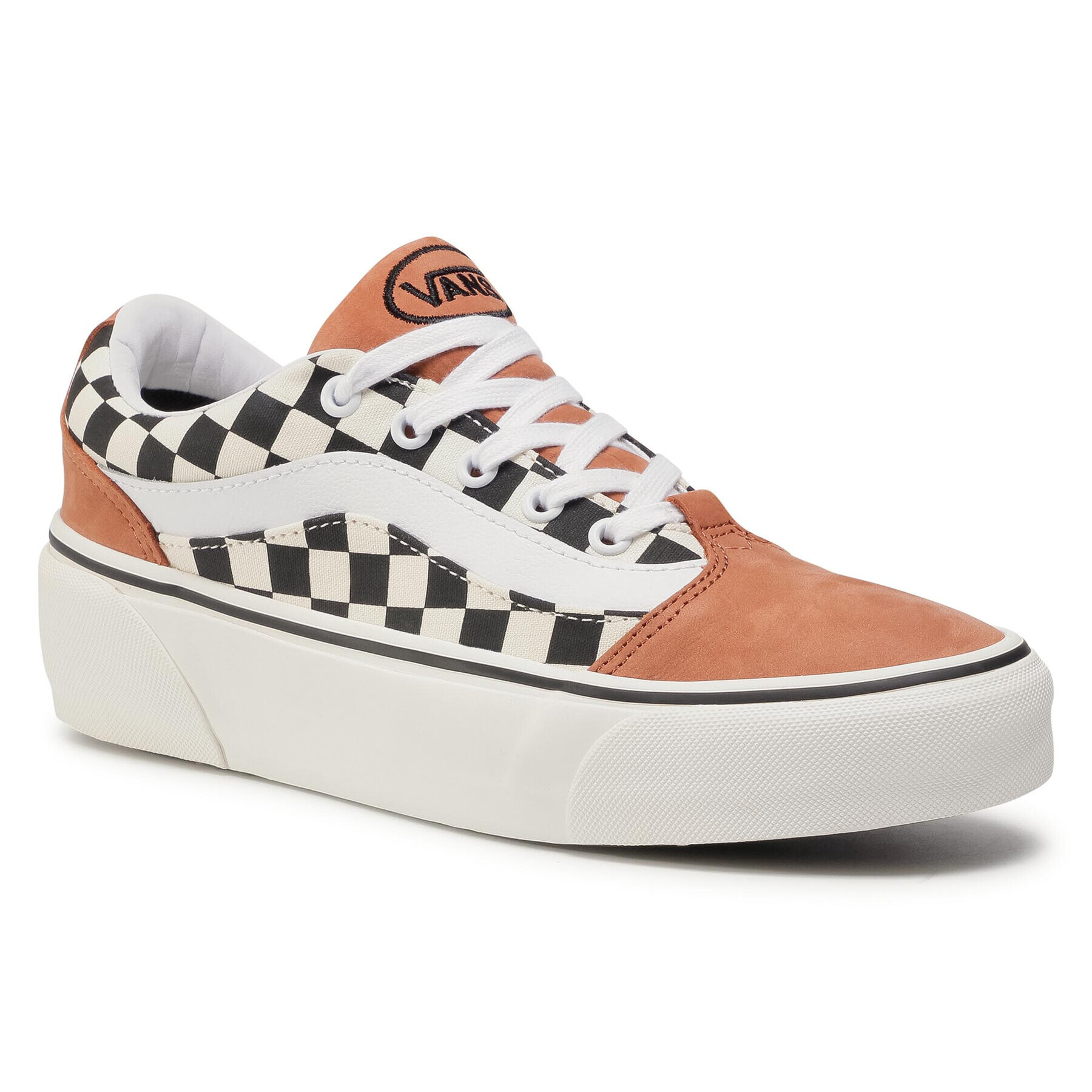 Vans Teniși Shape Ni VN0A4UVL24Y1 Maro - Pled.ro