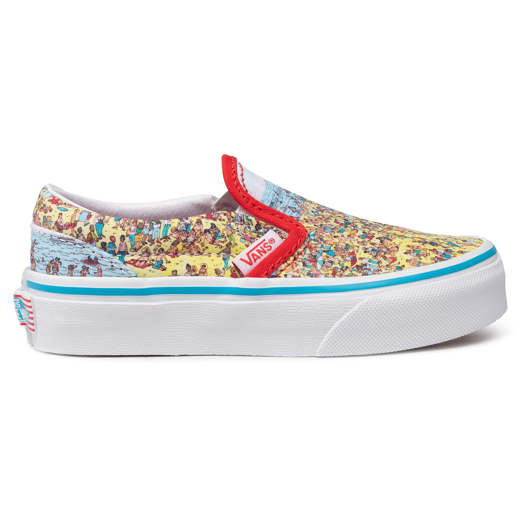 Vans Teniși Classic Slip-On VN0A4BUT3WO1 Colorat - Pled.ro