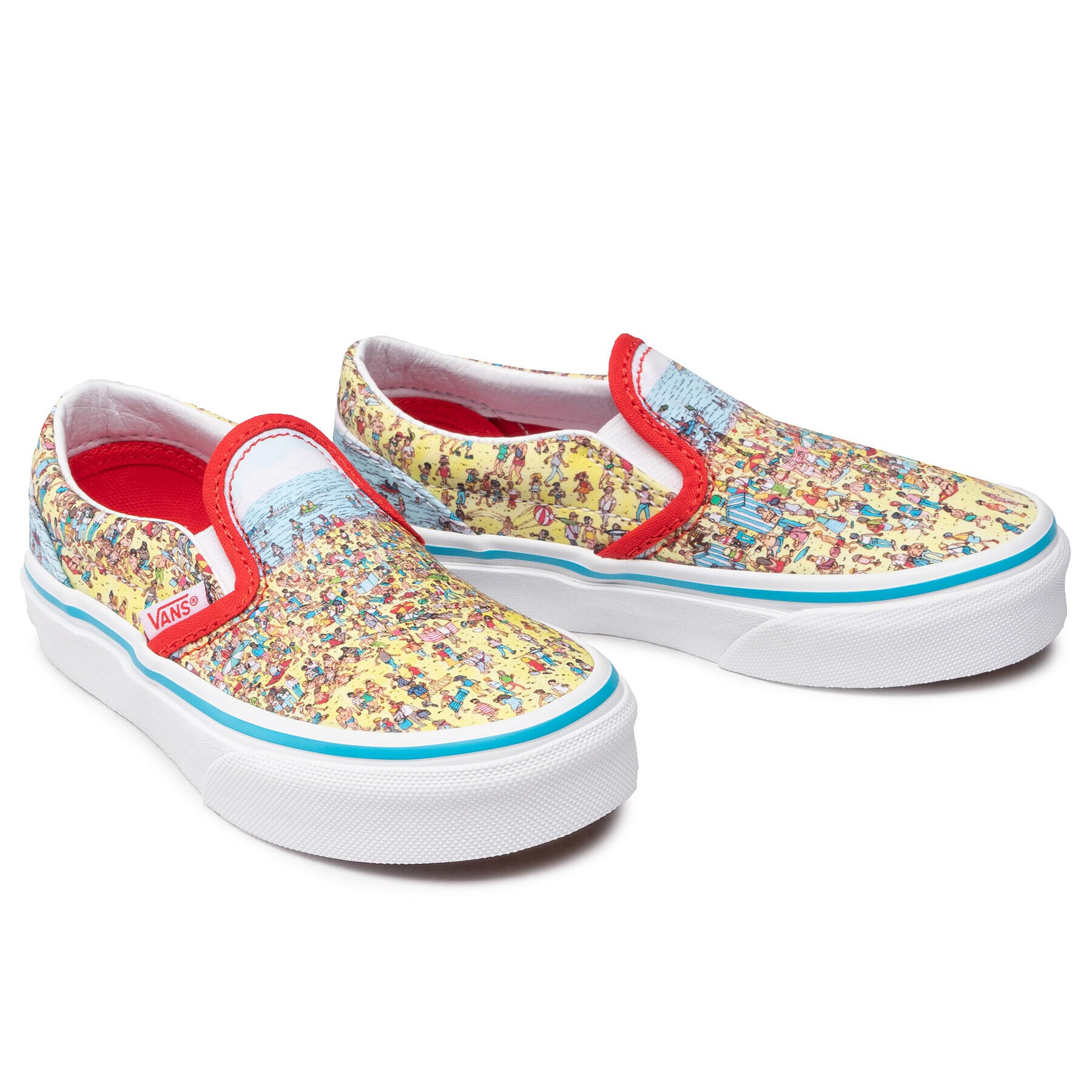 Vans Teniși Classic Slip-On VN0A4BUT3WO1 Colorat - Pled.ro