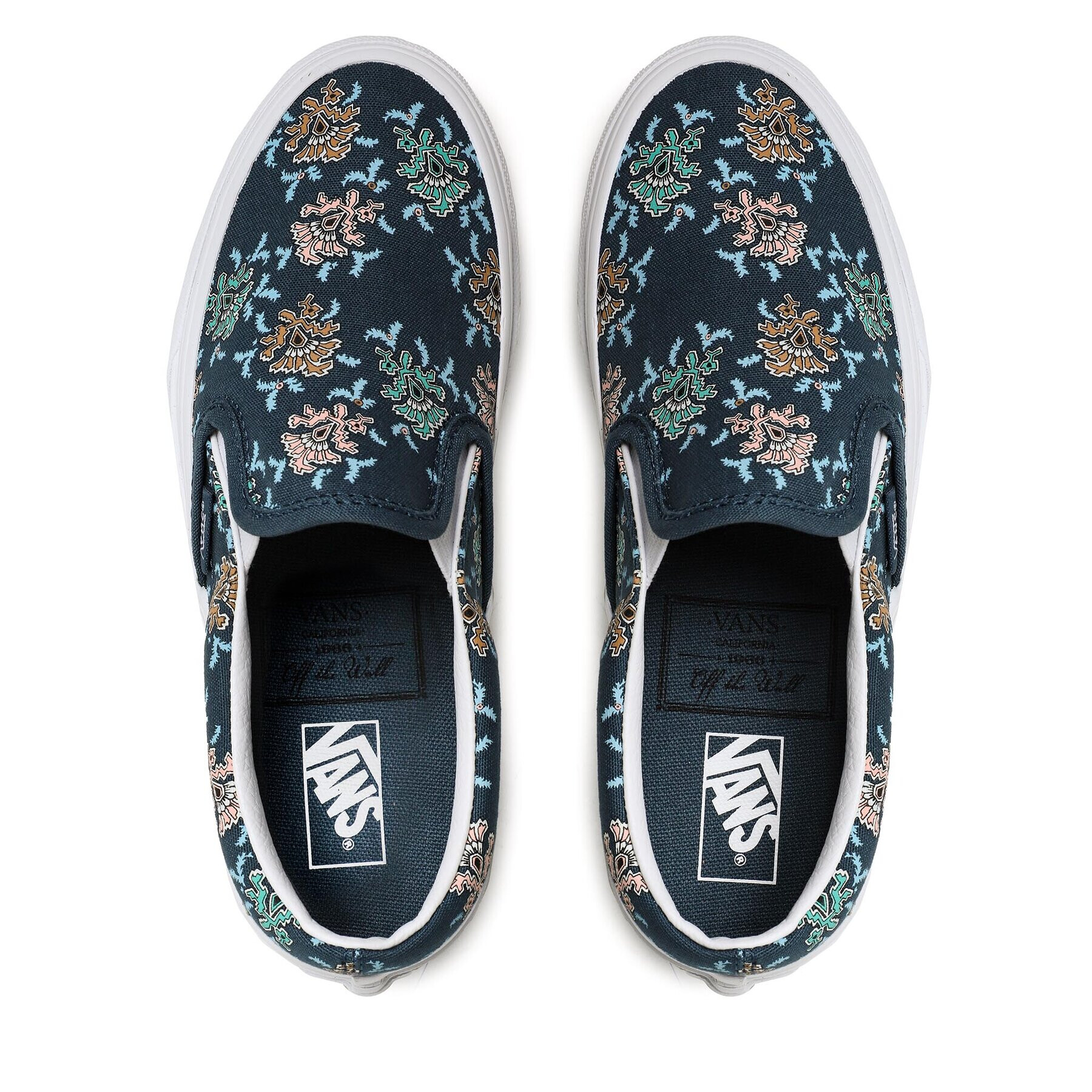 Vans Teniși Classic Slip-On VN0A7Q5DTEA1 Bleumarin - Pled.ro