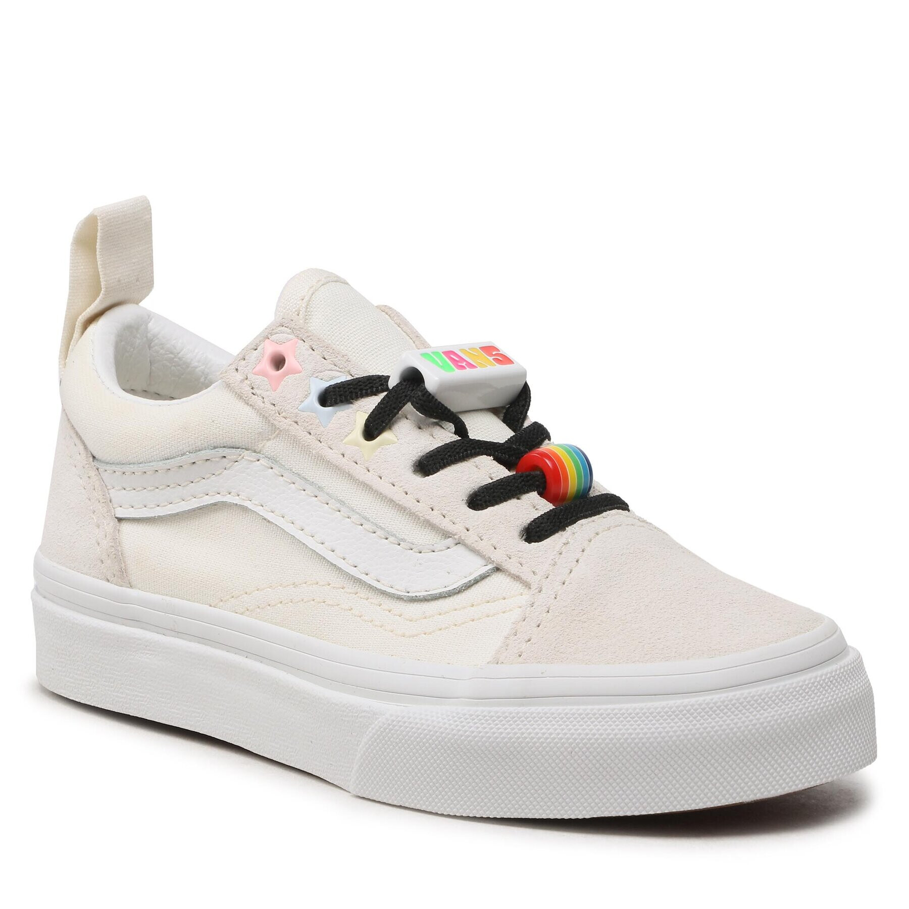 Vans Teniși Old Skool Elas VN0A3QPGWHT1 Alb - Pled.ro