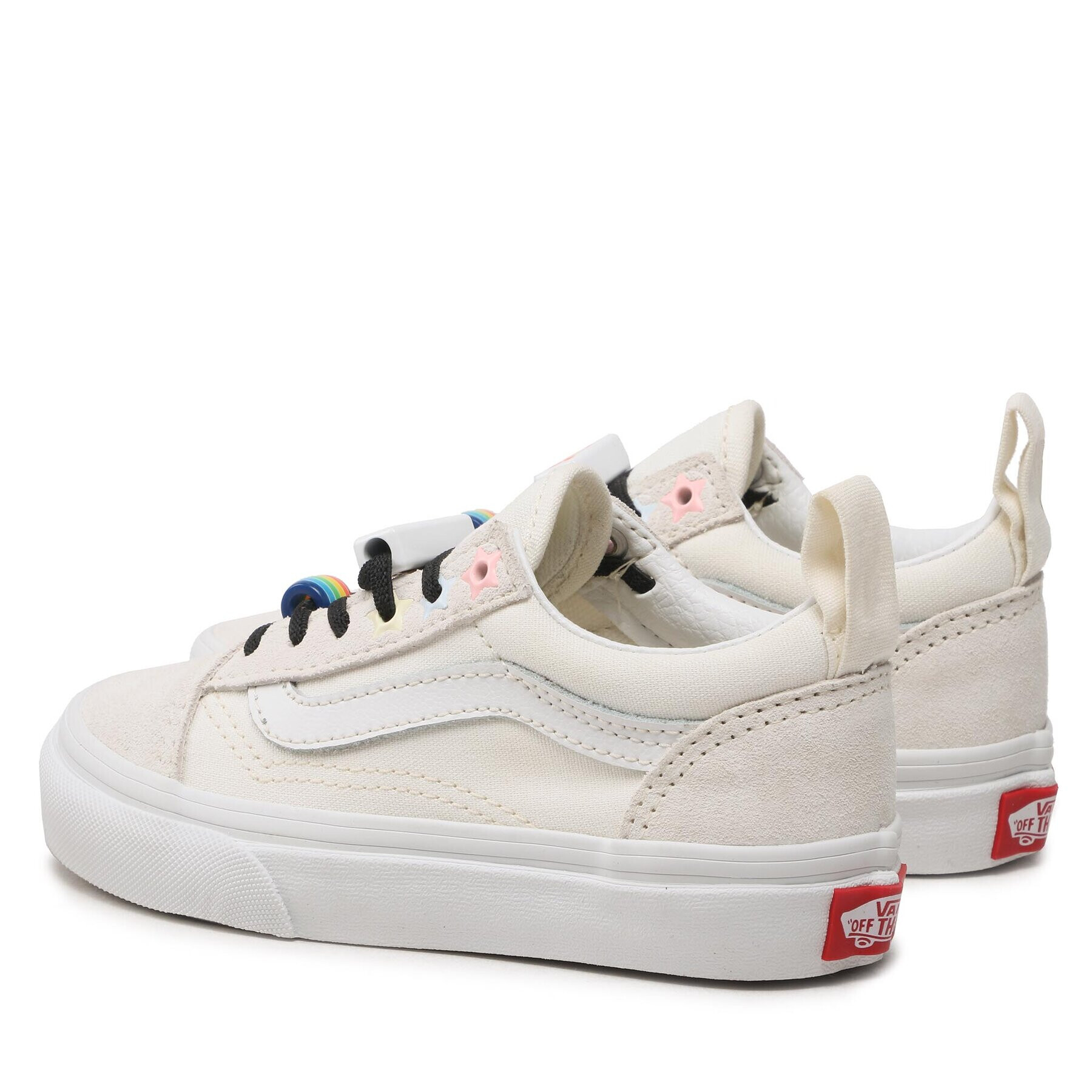 Vans Teniși Old Skool Elas VN0A3QPGWHT1 Alb - Pled.ro