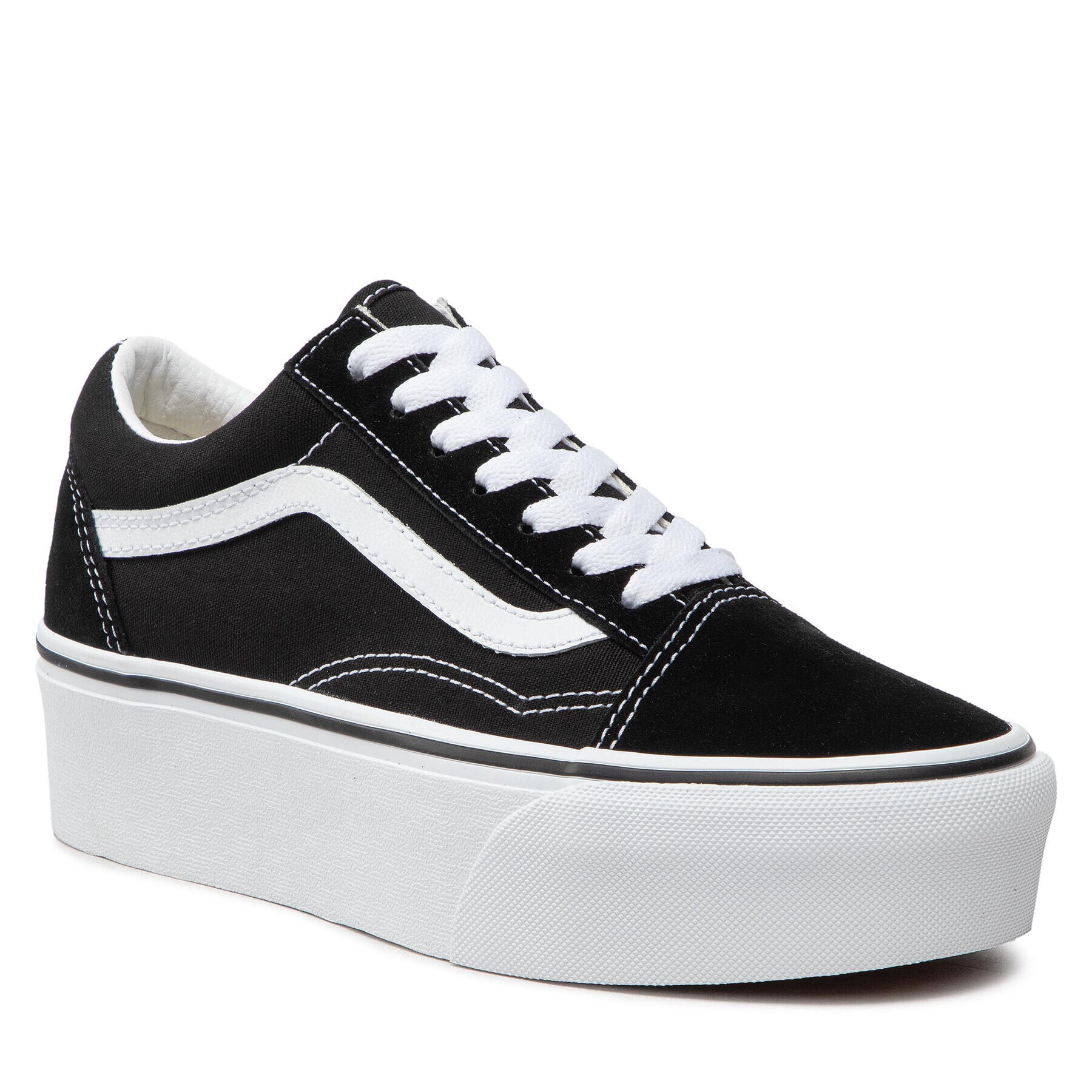 Vans Teniși Old Skool Stac VN0A7Q5M6BT1 Negru - Pled.ro